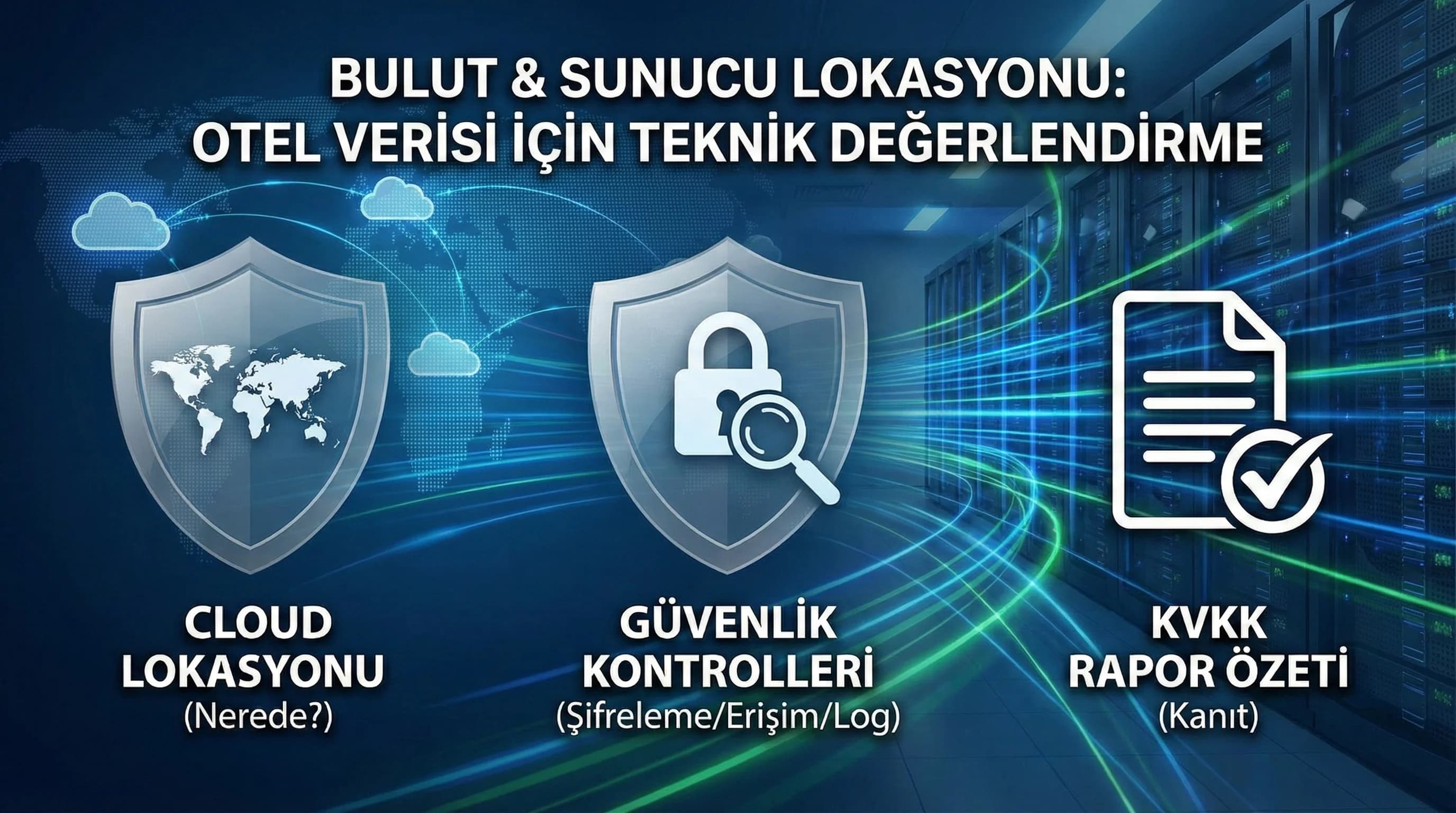 Bulut ve Sunucu Lokasyonu: Otel Verisi İçin Teknik Değerlendirme ve KVKK Raporlaması