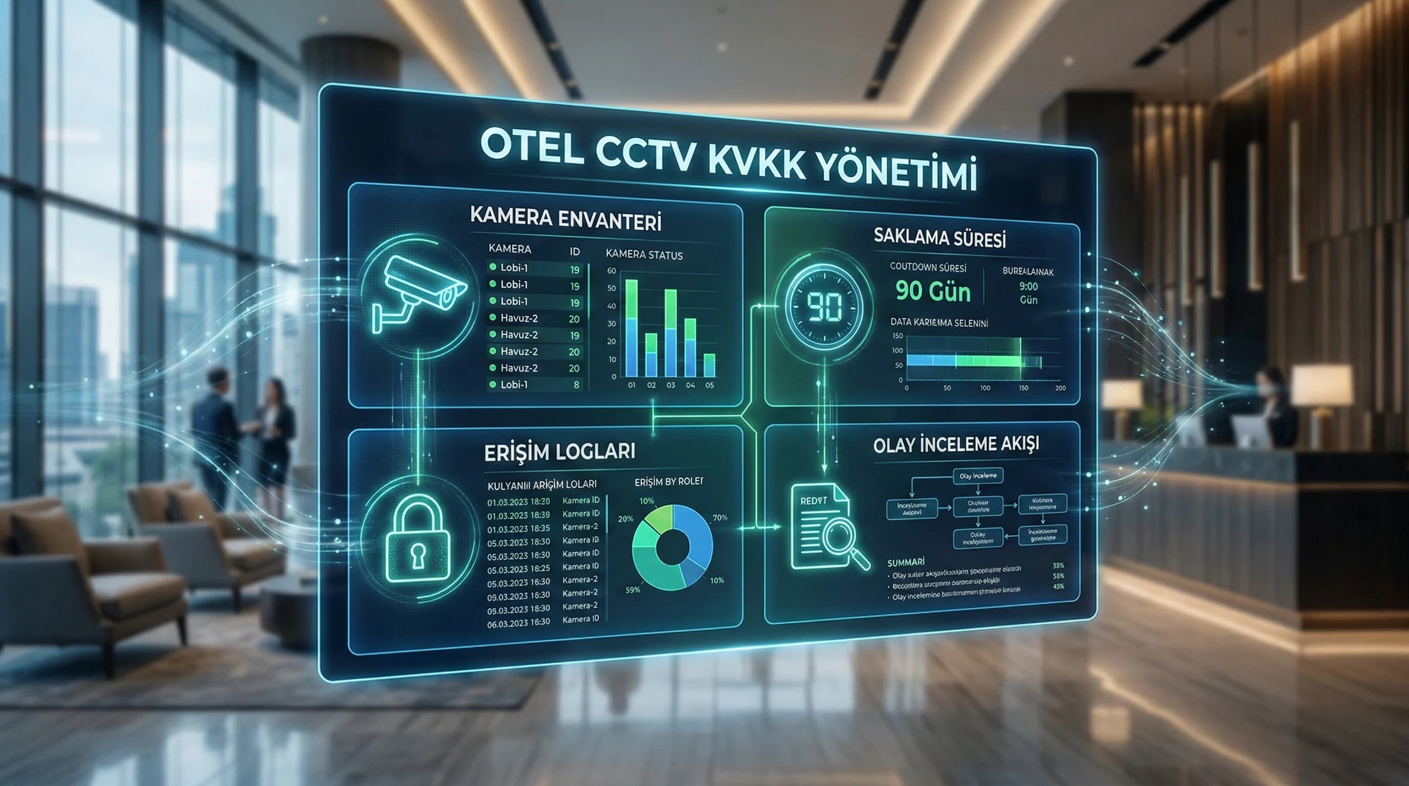 Kamera Kayıtları (CCTV) İçin KVKK Uyumlu Saklama ve Raporlama Yapısı