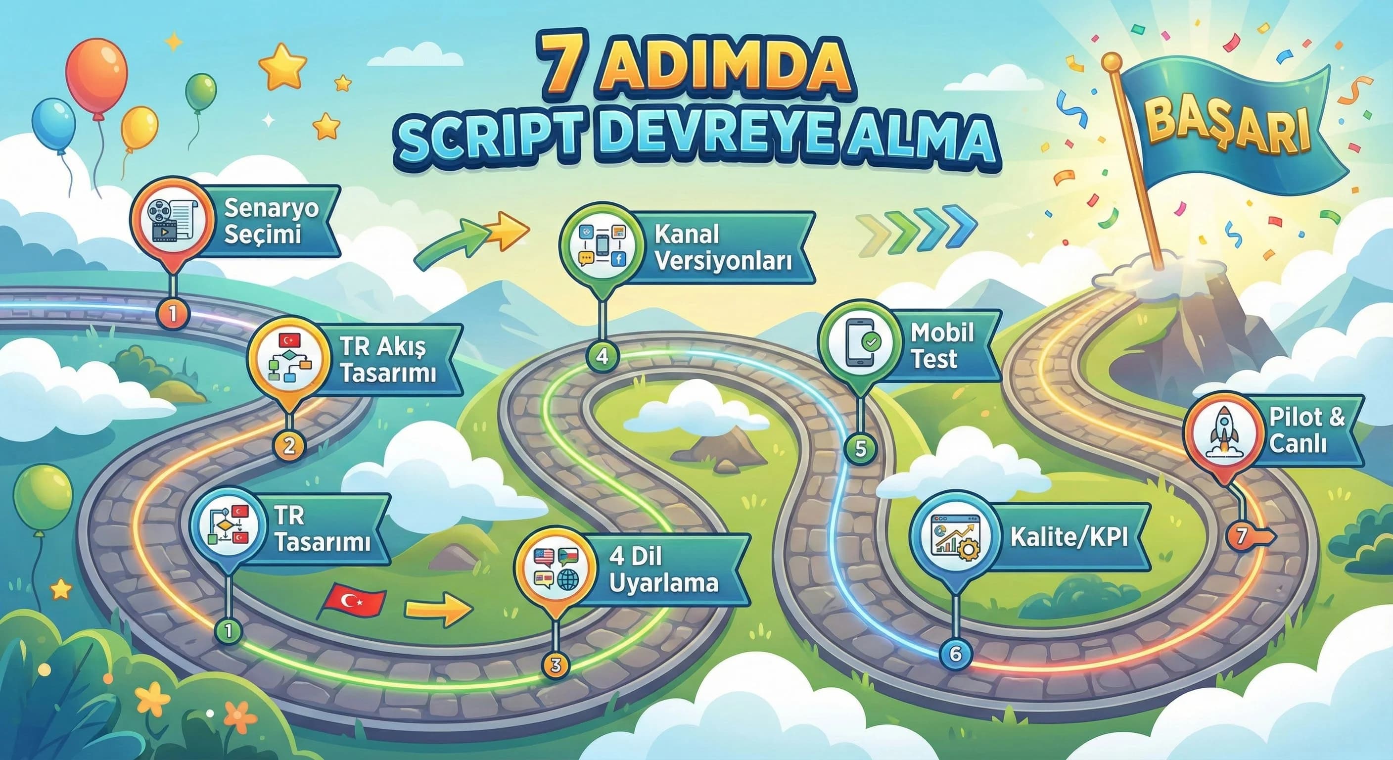7 Adımda Script Devreye Alma
