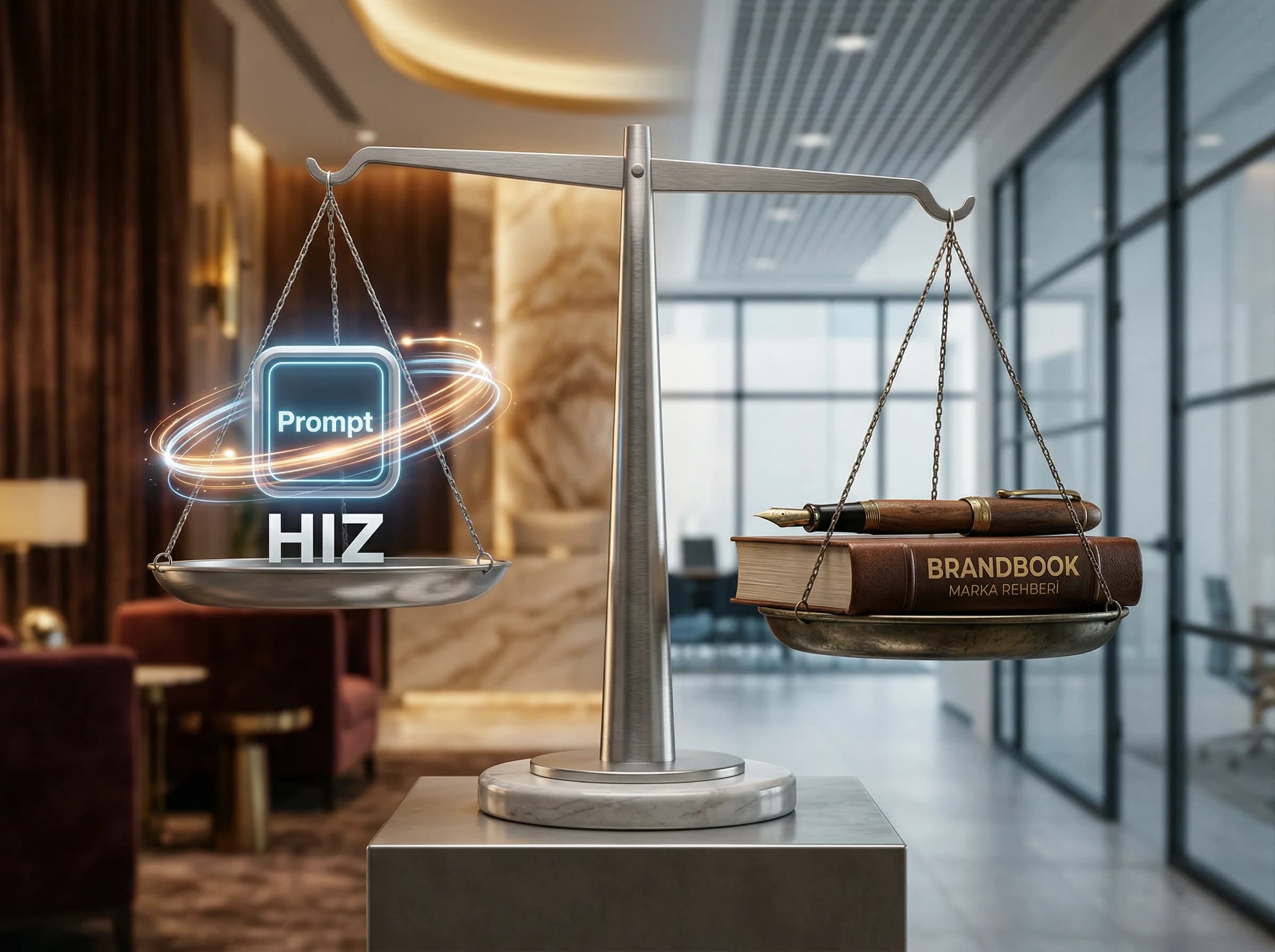 AI ve art direction ayırıcı, hız ve marka kontrol dengesi