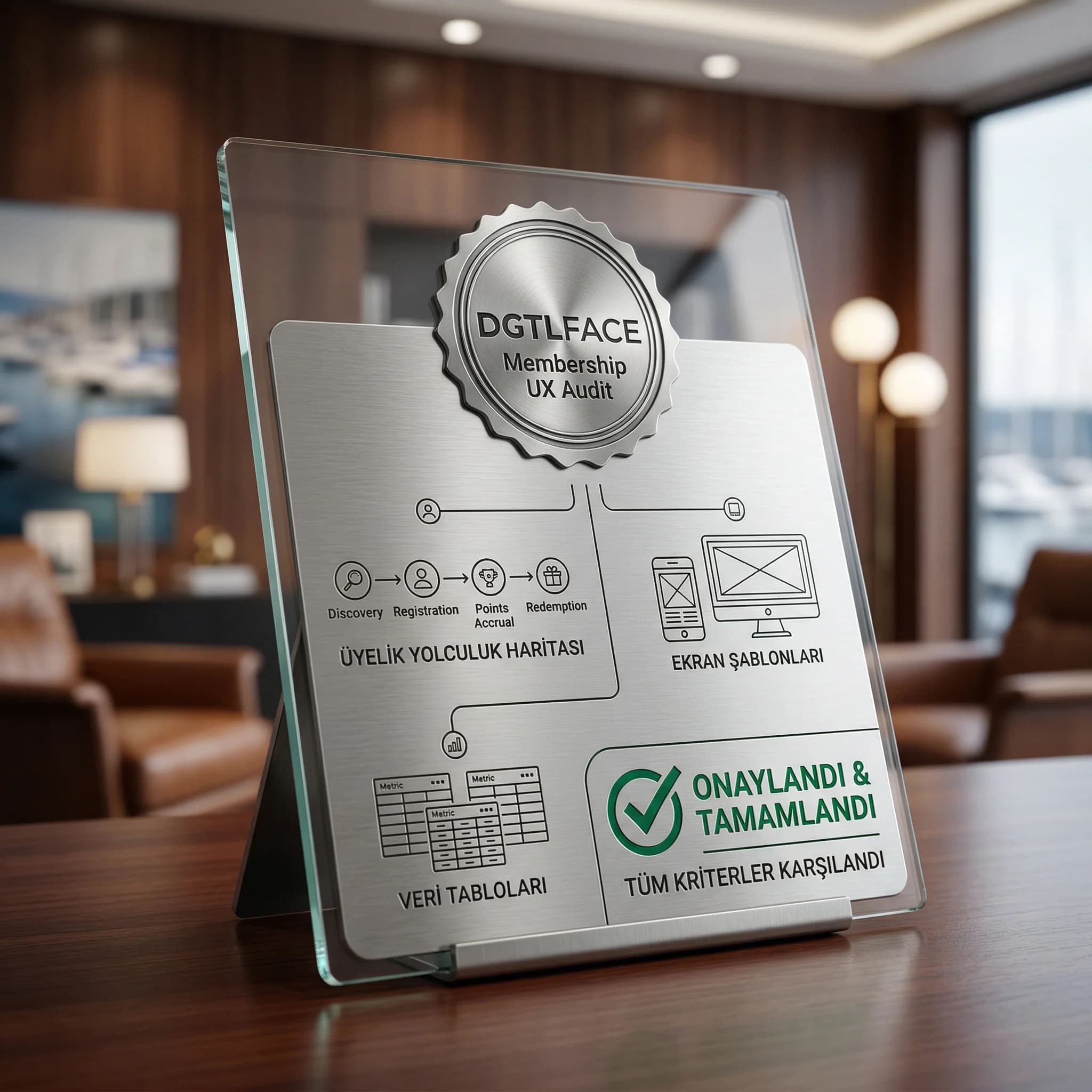 Sadakat programı UX akış deliverables kanıt kartı