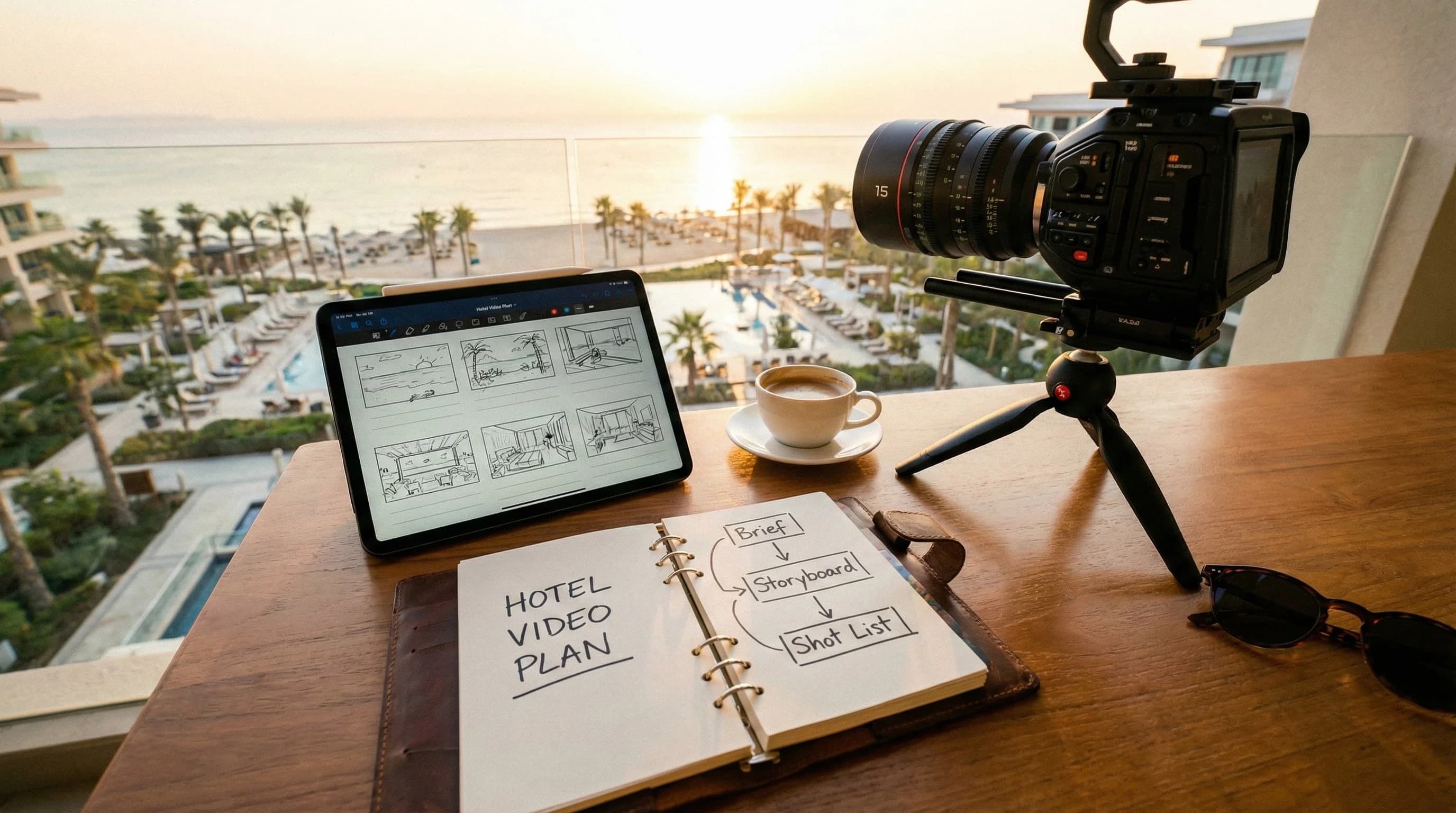 Otel Tanıtım Videosu Nasıl Planlanır? Brief’ten Çekim Gününe