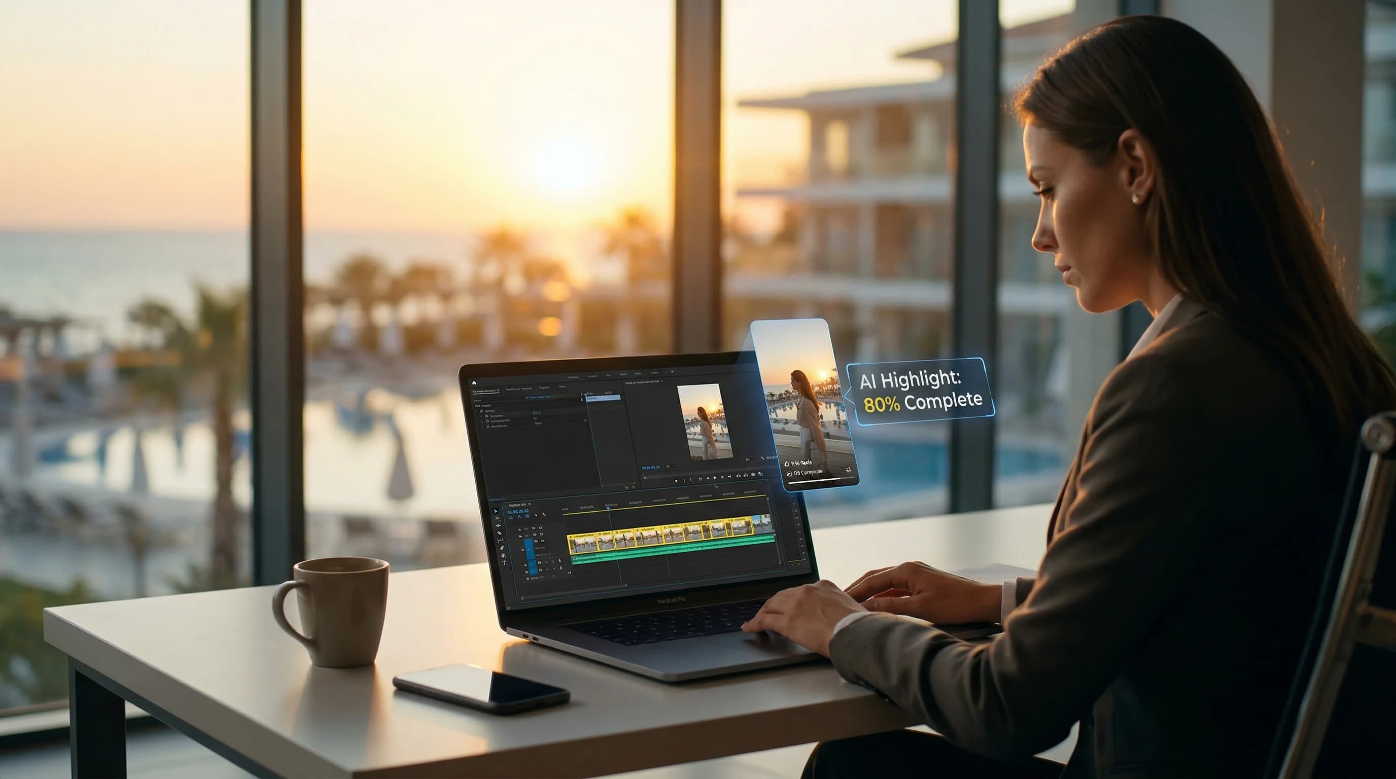 AI Video Edit ile Oteller İçin Otomatik Highlight ve Kısa Video Üretimi