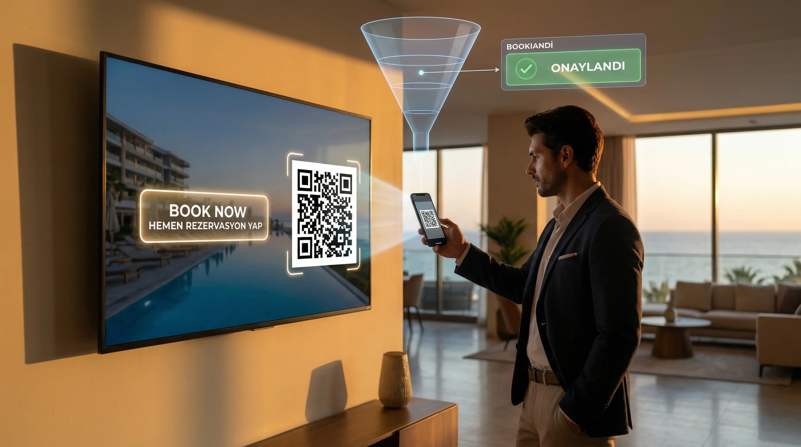 Shoppable Video ve QR Kodlu “Book Now”: Otel Videolarında Tıklanabilir Deneyimler