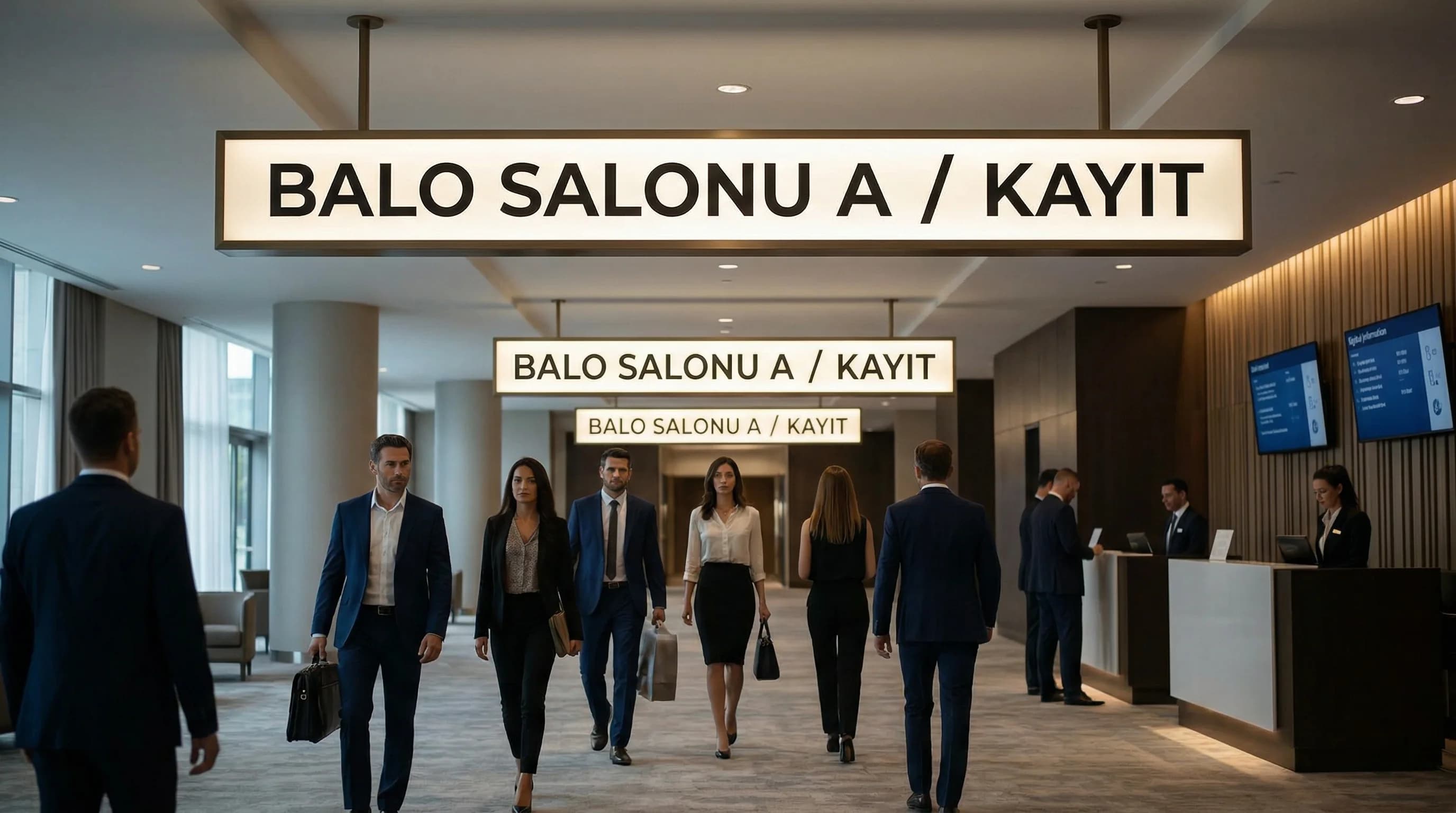 Otel Etkinliklerinde Misafir Akışı ve Wayfinding: Yönlendirme, Kuyruk ve Alan Yönetimi