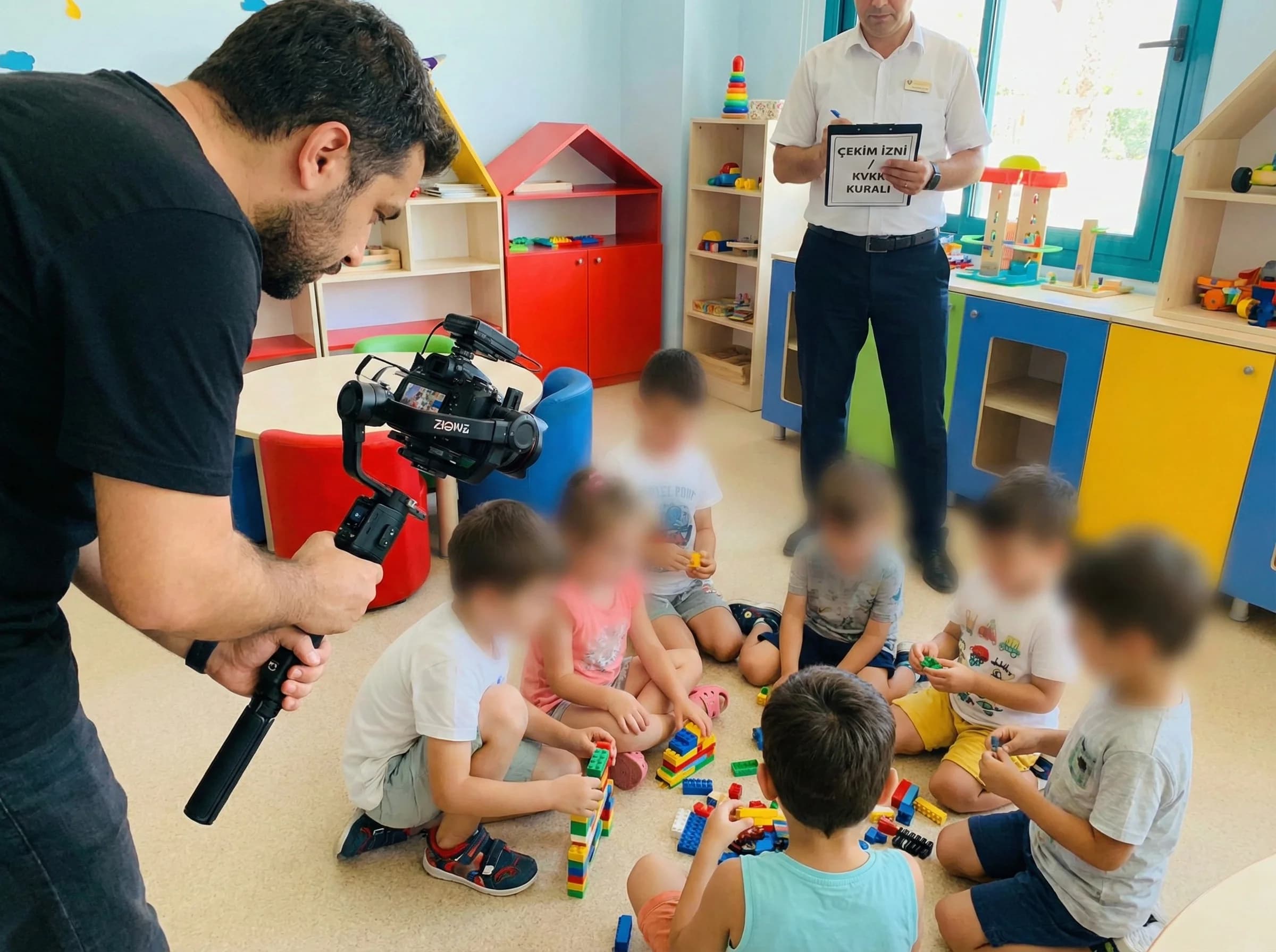 Kids club prodüksiyonu ve günlük aktiviteleri ayıran bölüm geçiş görseli