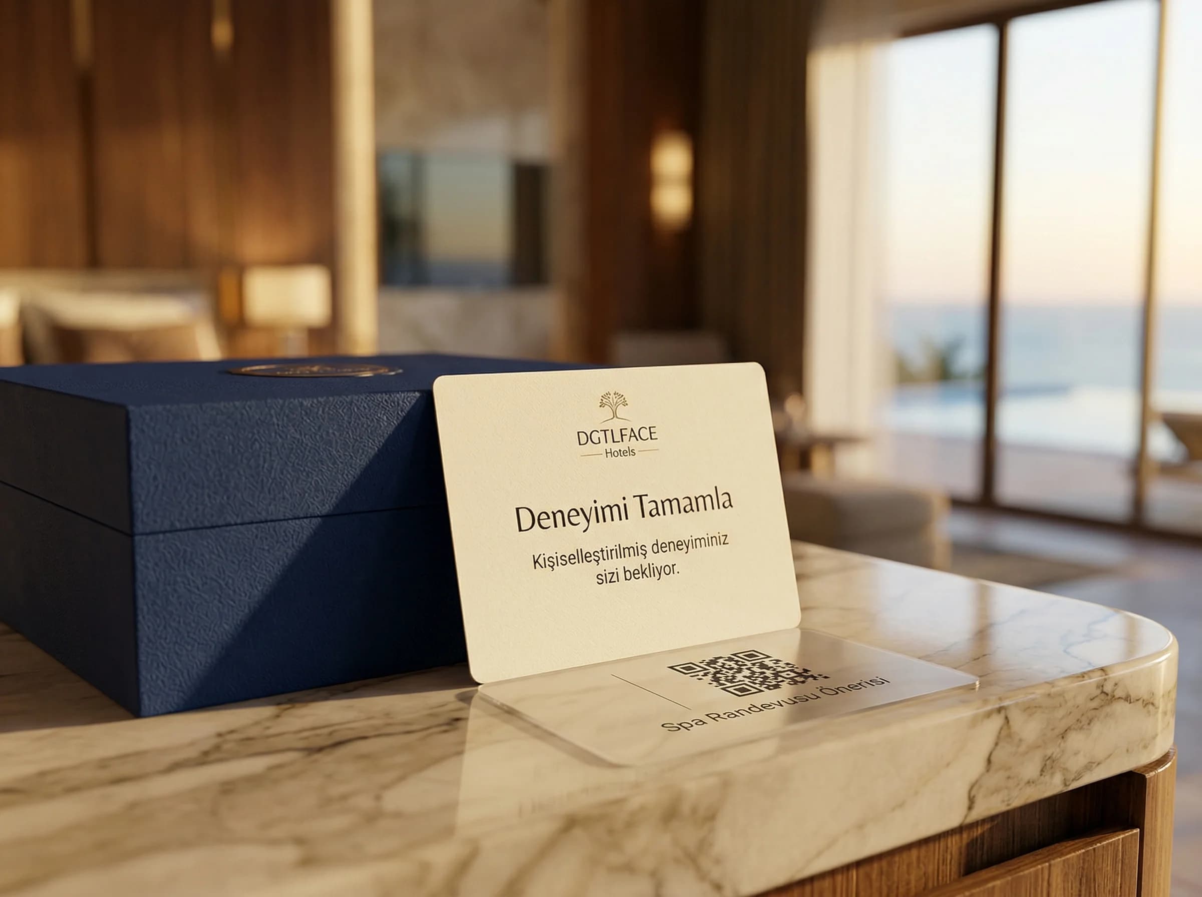 Deneyim ve phygital hediye kartları, otel bağlamı