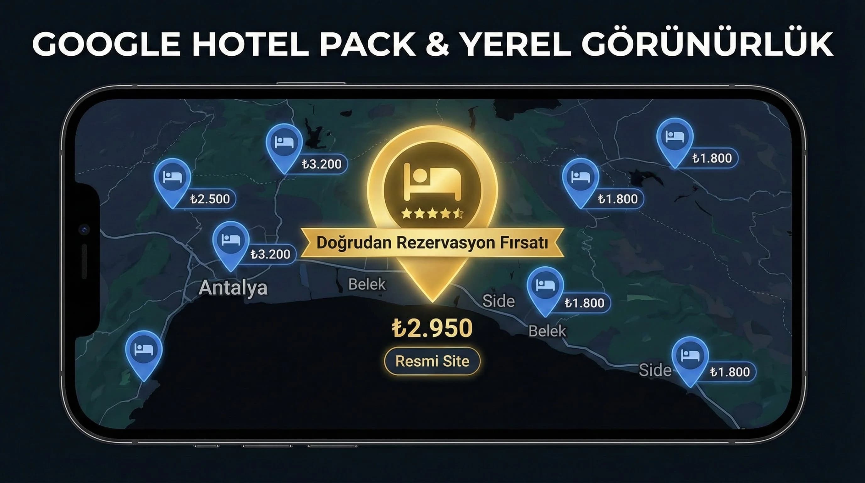SERP bileşenleri ve OTA rekabeti