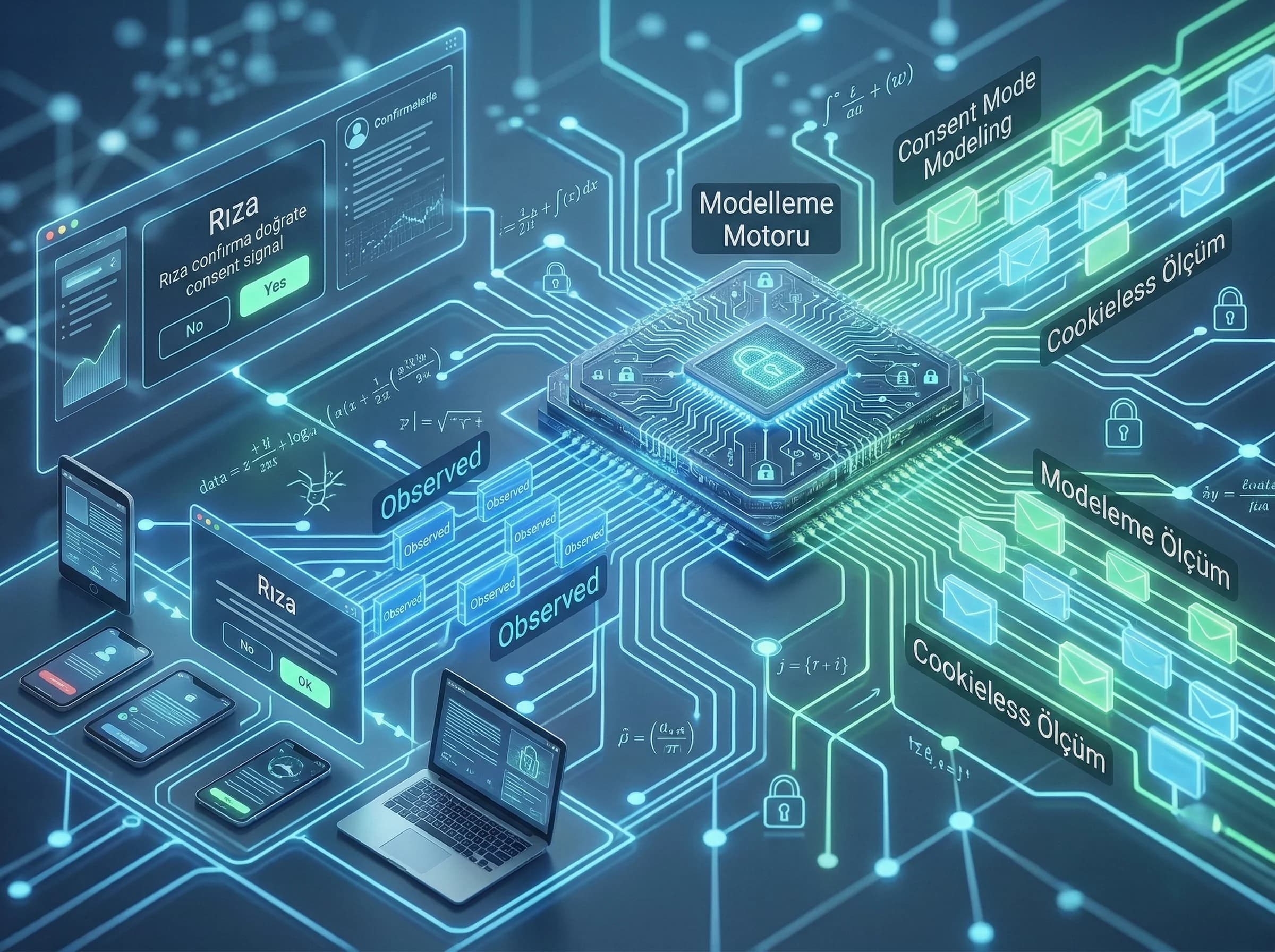 Gizlilik ve ölçüm trendi: consent mode ve modelleme, otel ölçüm görseli