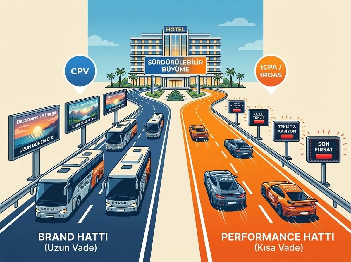 Sezonluk bütçe kaydırma ve funnel dağılımını gösteren diyagram