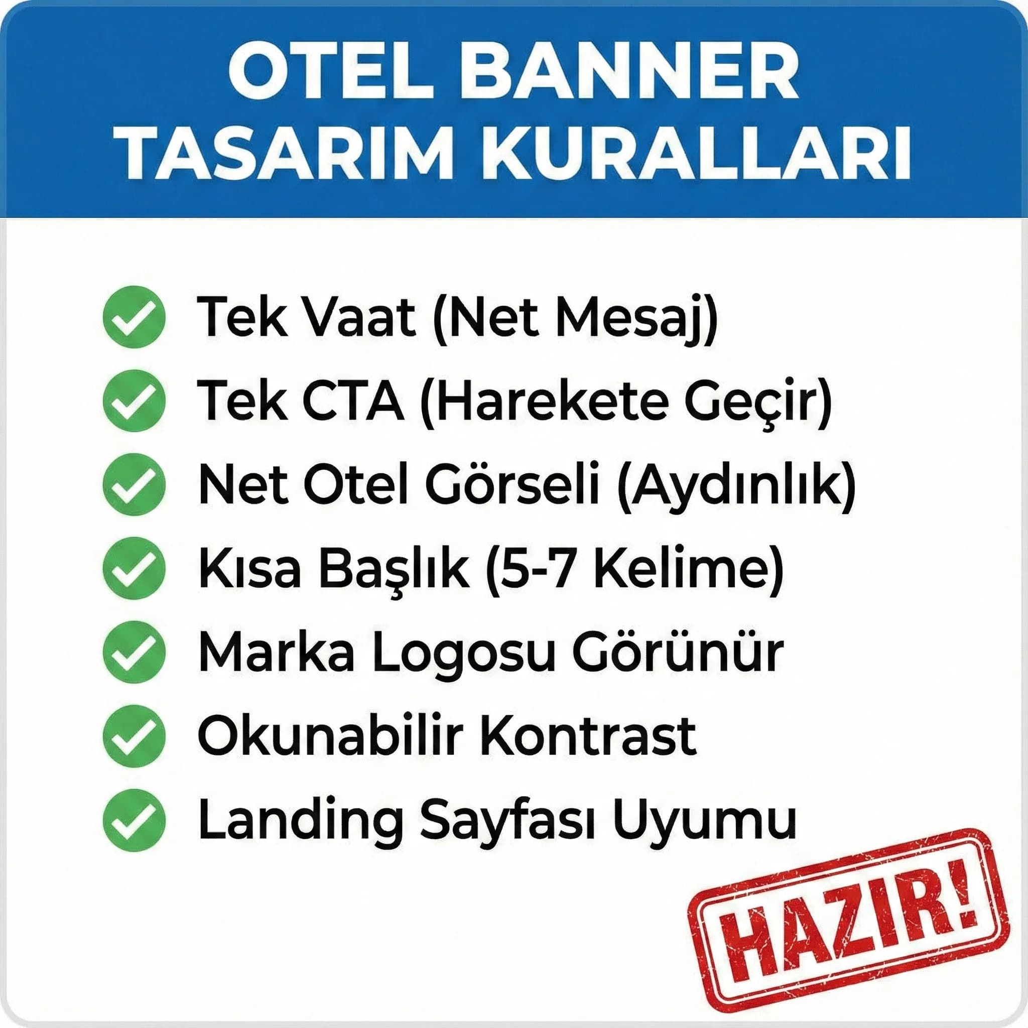 GDN gösterimden rezervasyona giden akışı gösteren otel funnel diyagramı