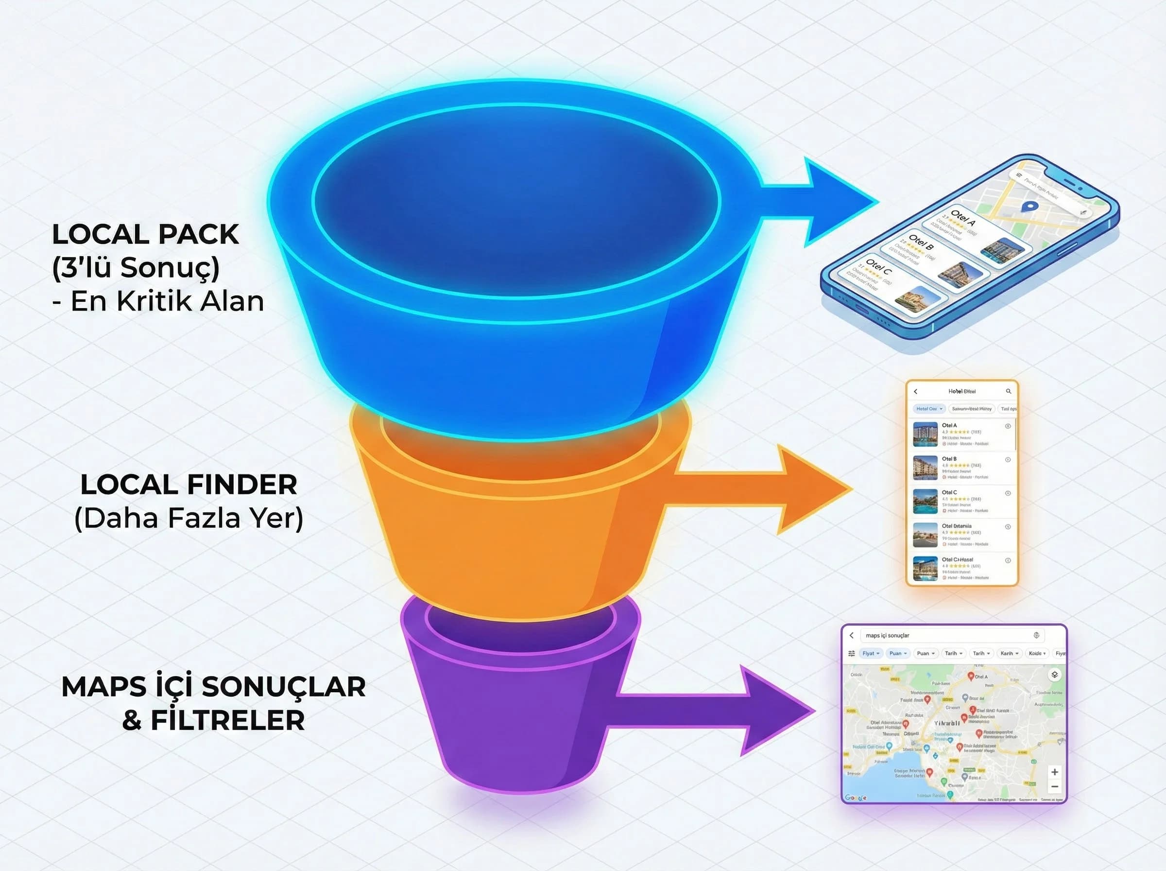 Google Haritalar ve Local Pack nasıl çalışır? (Mantık + SERP davranışı)