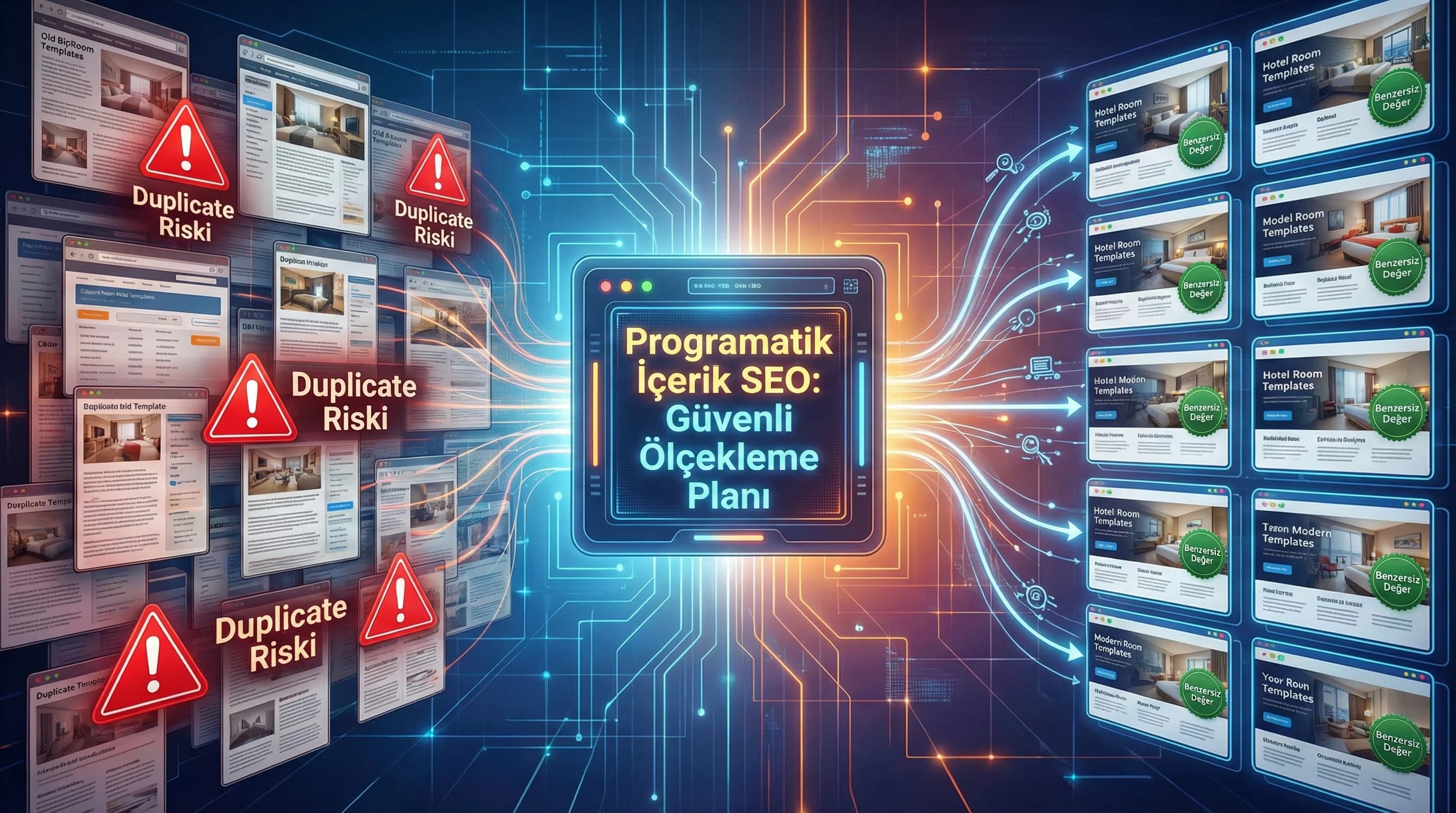 Programatik ve Şablon Bazlı İçerik SEO: Çok Sayfalı Yapılarda Nasıl Güvenli Kullanılır?