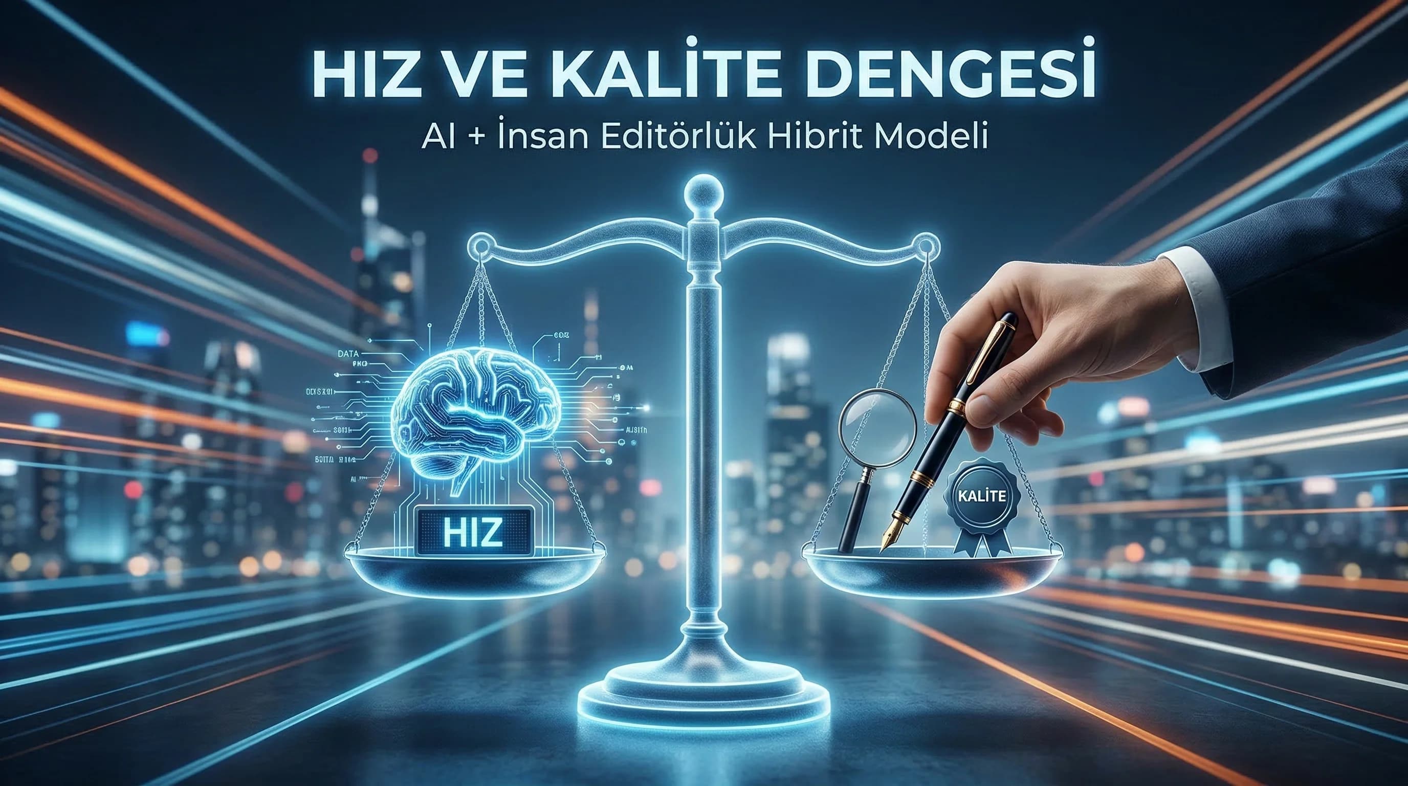 AI Destekli İçerik Üretimi ve İnsan Editörlük Dengesi Nasıl Kurulur?
