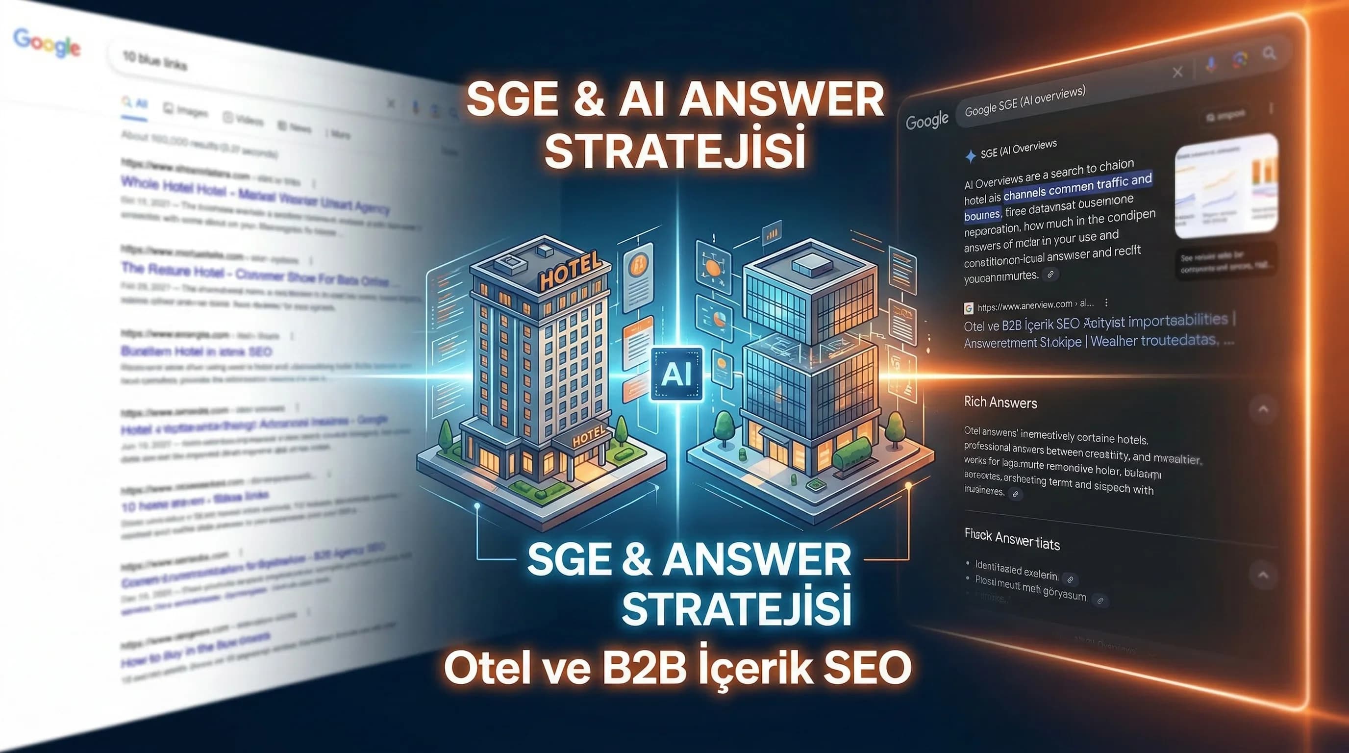 SGE, AI Answer ve İçerik SEO: Sayfalarınızı Yeni SERP Düzenine Nasıl Hazırlarsınız?