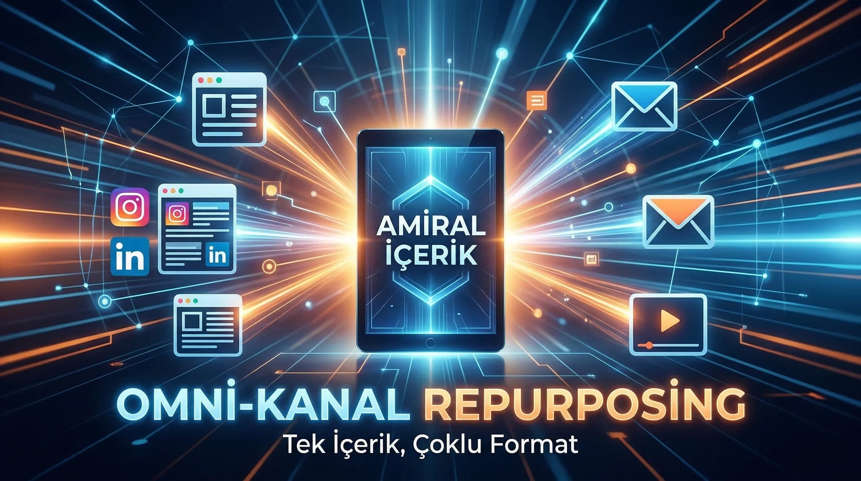 Omni-Kanal İçerik Yeniden Kullanımı: Blog, Sosyal, E-posta ve Video Arasında Köprü Kurmak