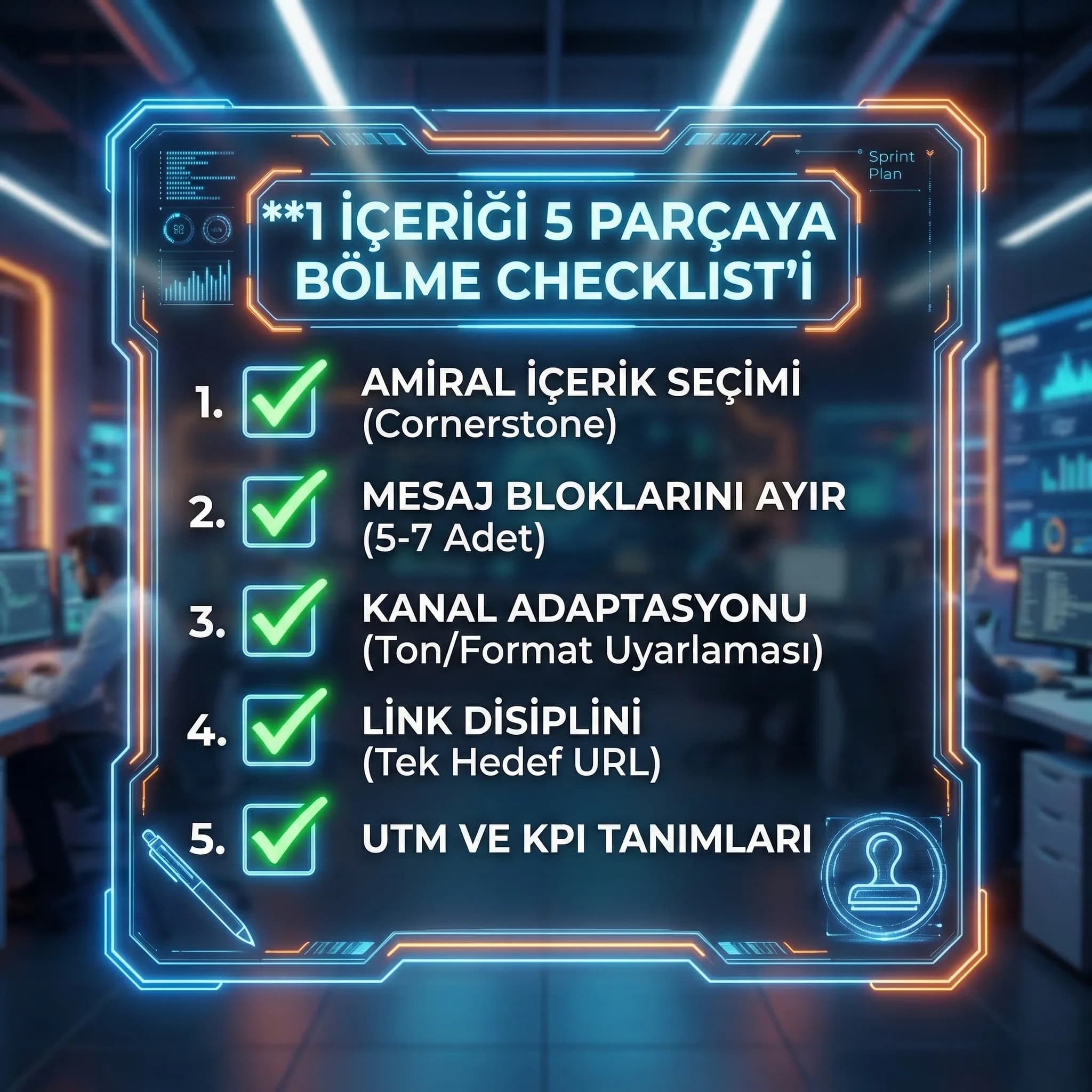 Repurposed içerik parçaları, blog-sosyal-e-posta-video örnekleri