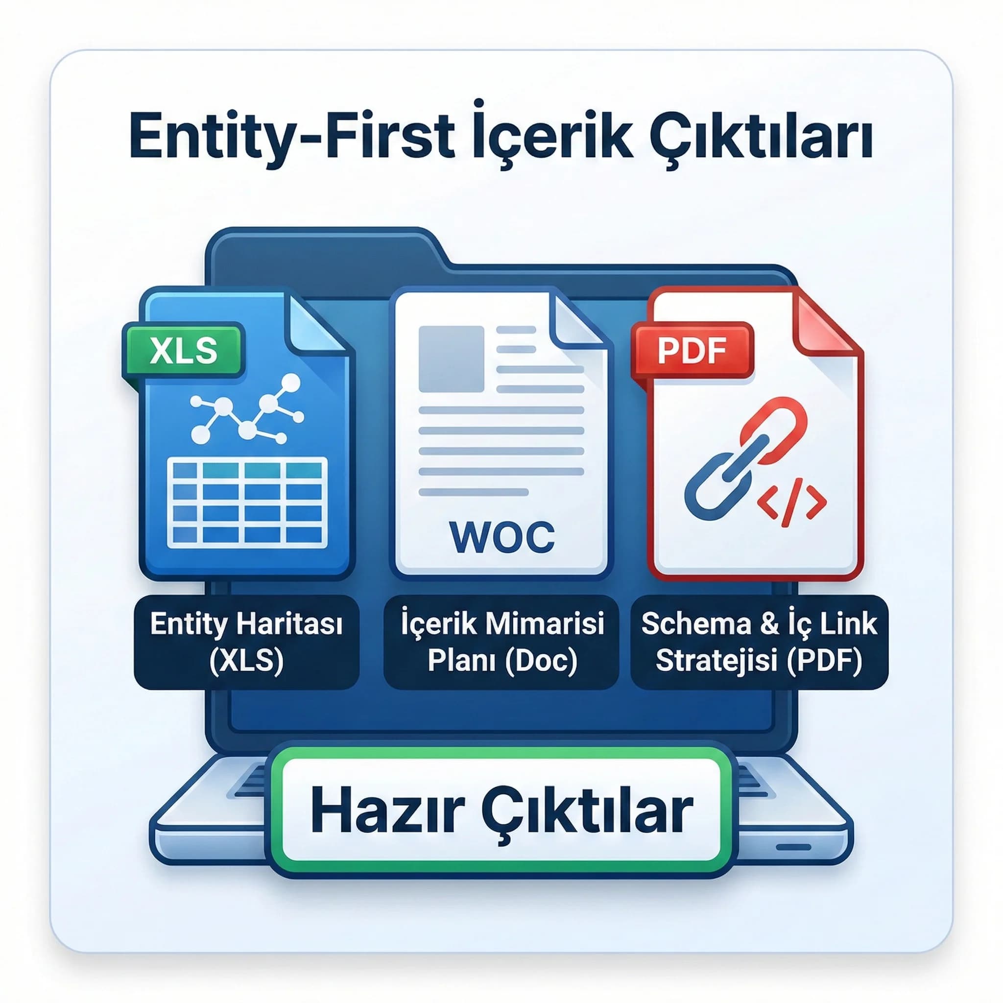 Long-tail çeşitliliği KPI kartı, organik trafik eğilimi ve istikrar