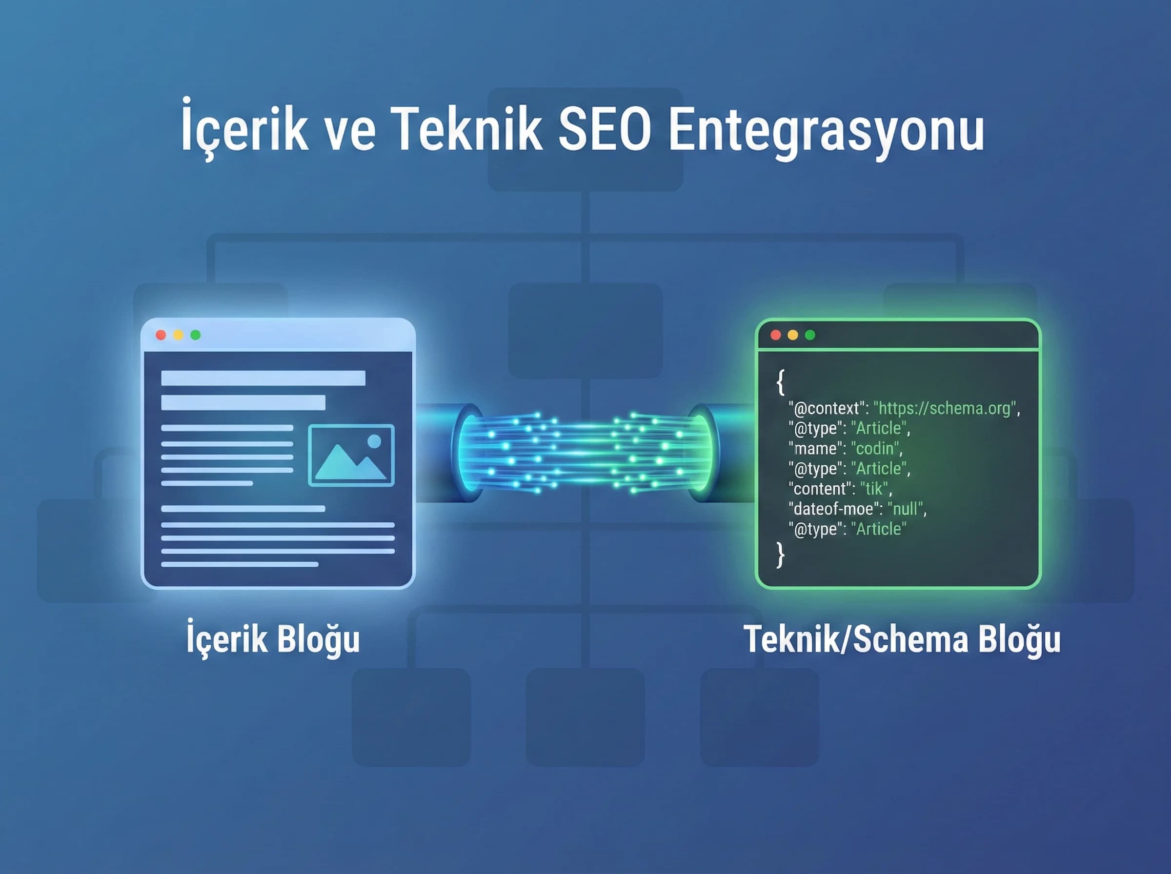 Entity-first içerik çıktıları kartı, tablo harita ve link planı kanıtı