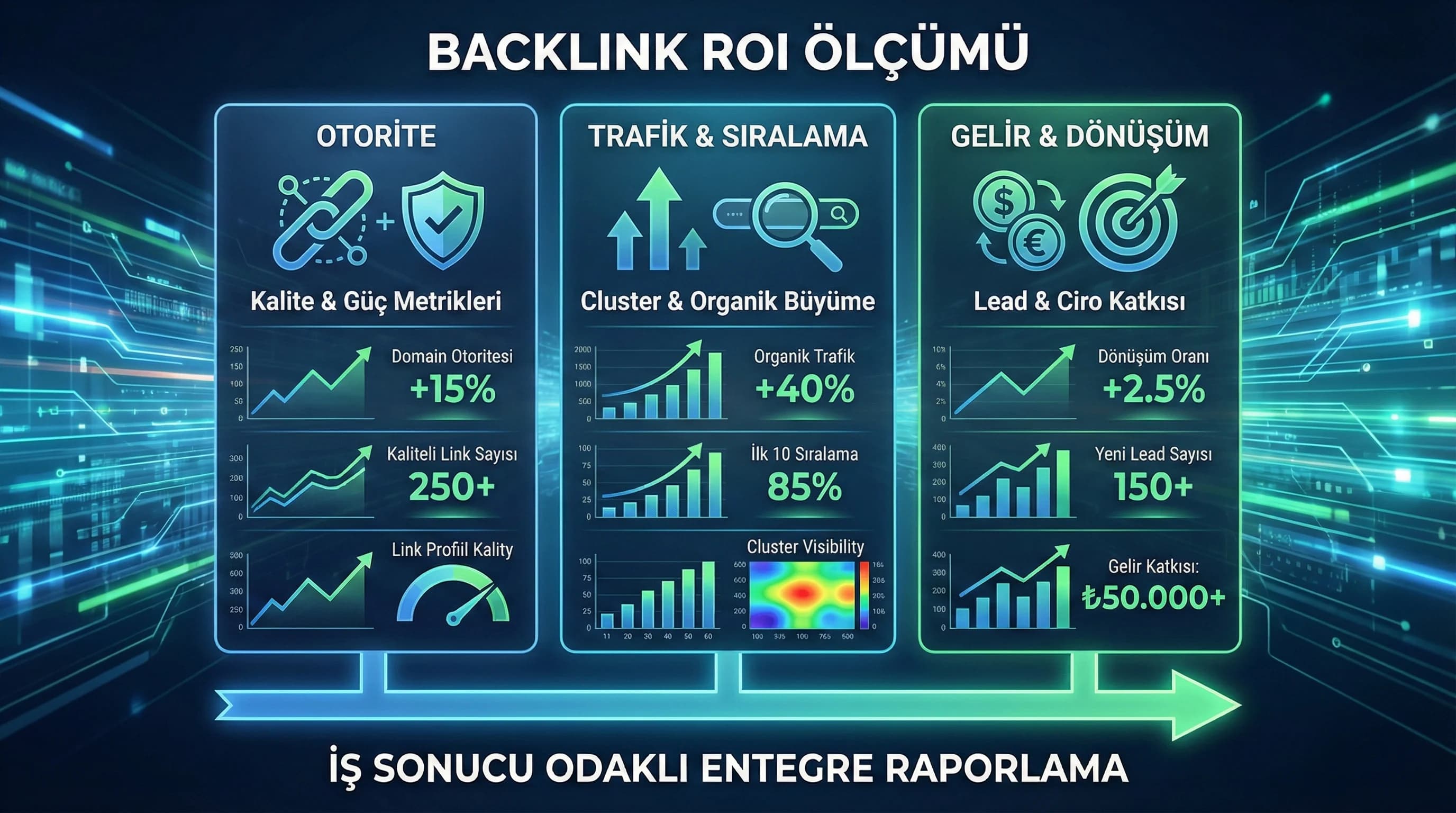 Backlink Çalışmalarının Etkisini Ölçmek: Otorite, Trafik ve Gelir KPI’ları
