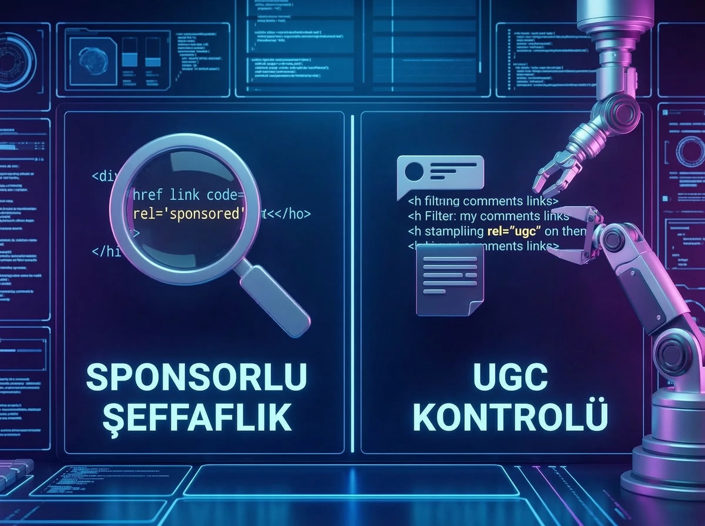 Sponsorlu link şeffaflığı ve UGC kontrolü, operasyonel rehber ayracı