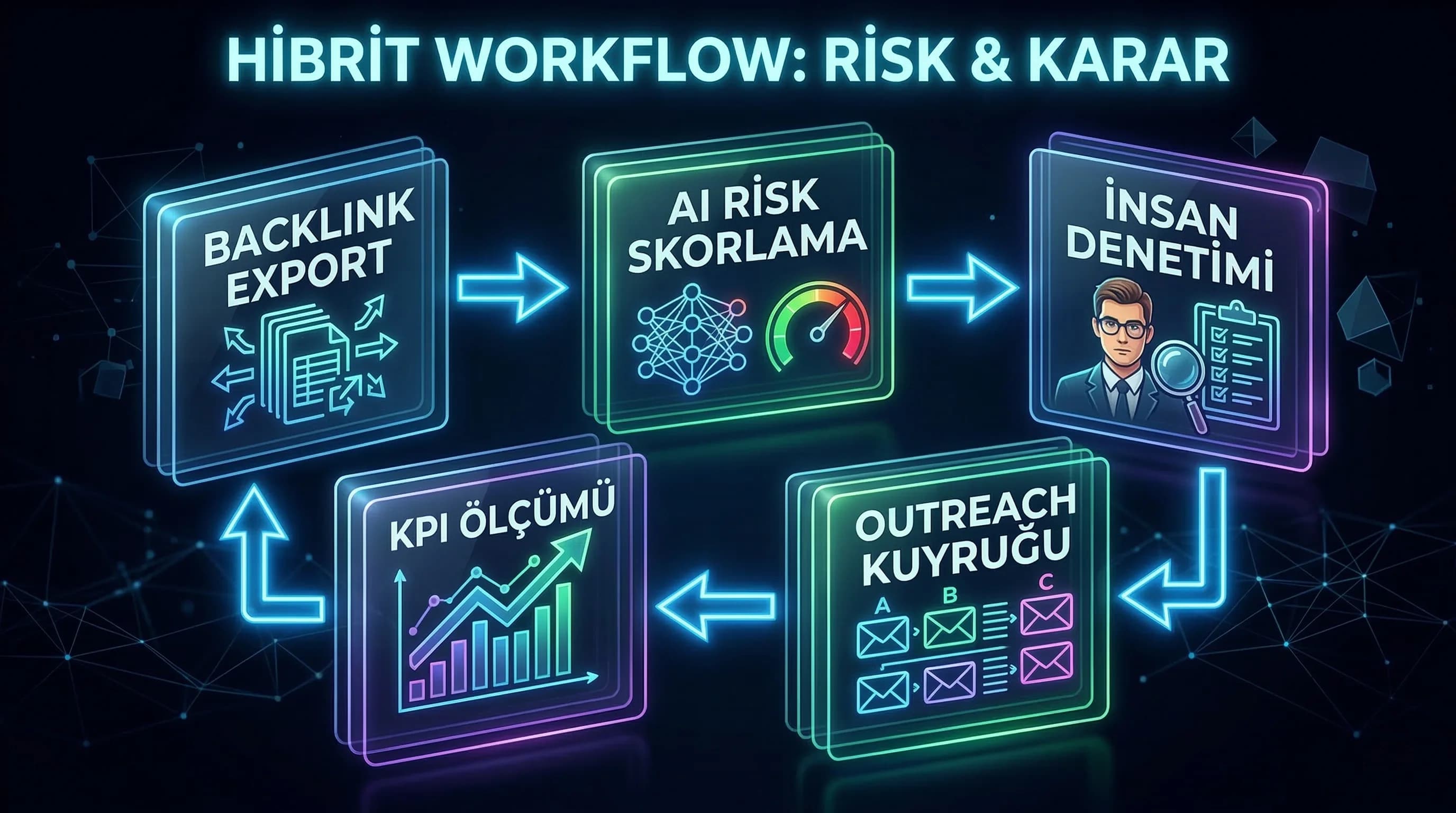 Outreach kuyruğu ve önceliklendirme, AI hız ve insan yargı