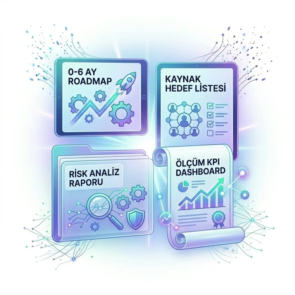 0–6 ay off-page deliverables kartı, kaynak listesi ve kontrol raporu