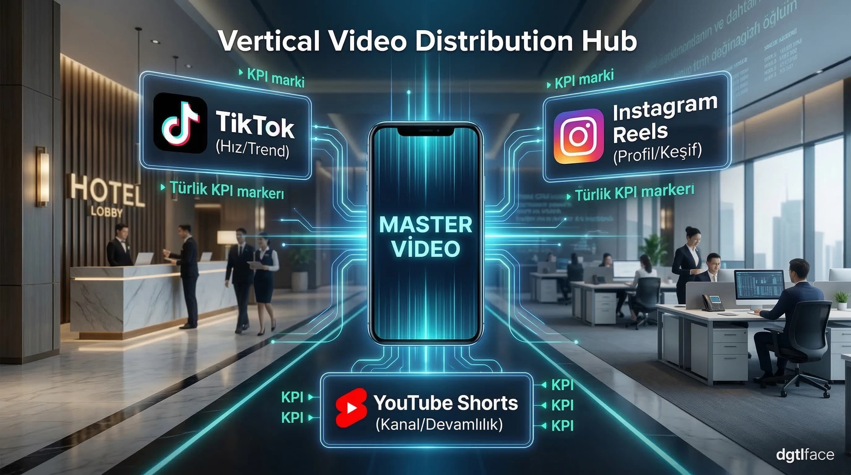 Cross-Platform Kısa Dikey Video Stratejisi: Reels, Shorts ve TikTok’ta İçerik Dağıtımı