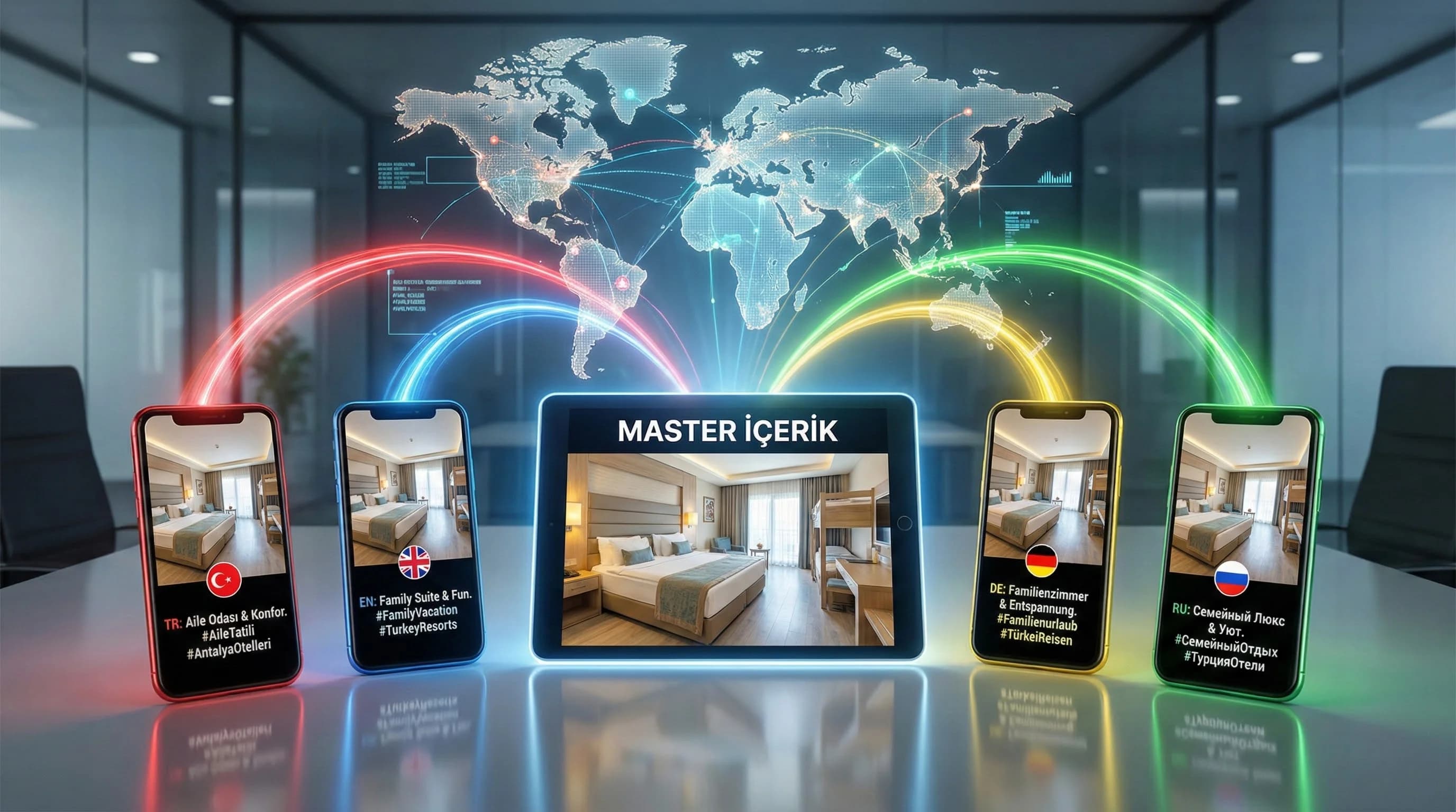 Çok Dilli Sosyal Medya İçerik Üretimi: TR–EN–DE–RU İçin Strateji