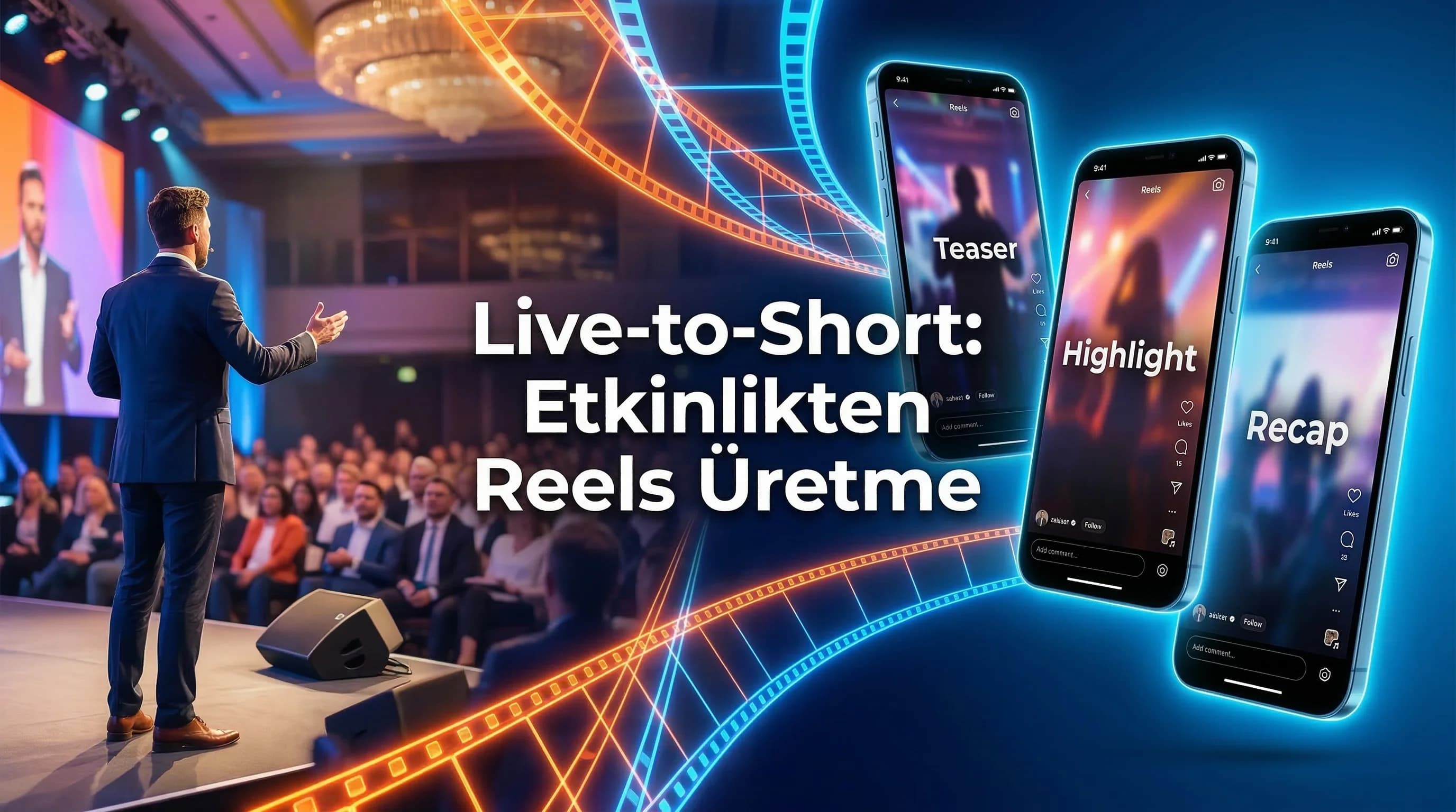 Canlı Yayın ve Etkinliklerden Reels Üretmek: Live-to-Short Stratejisi