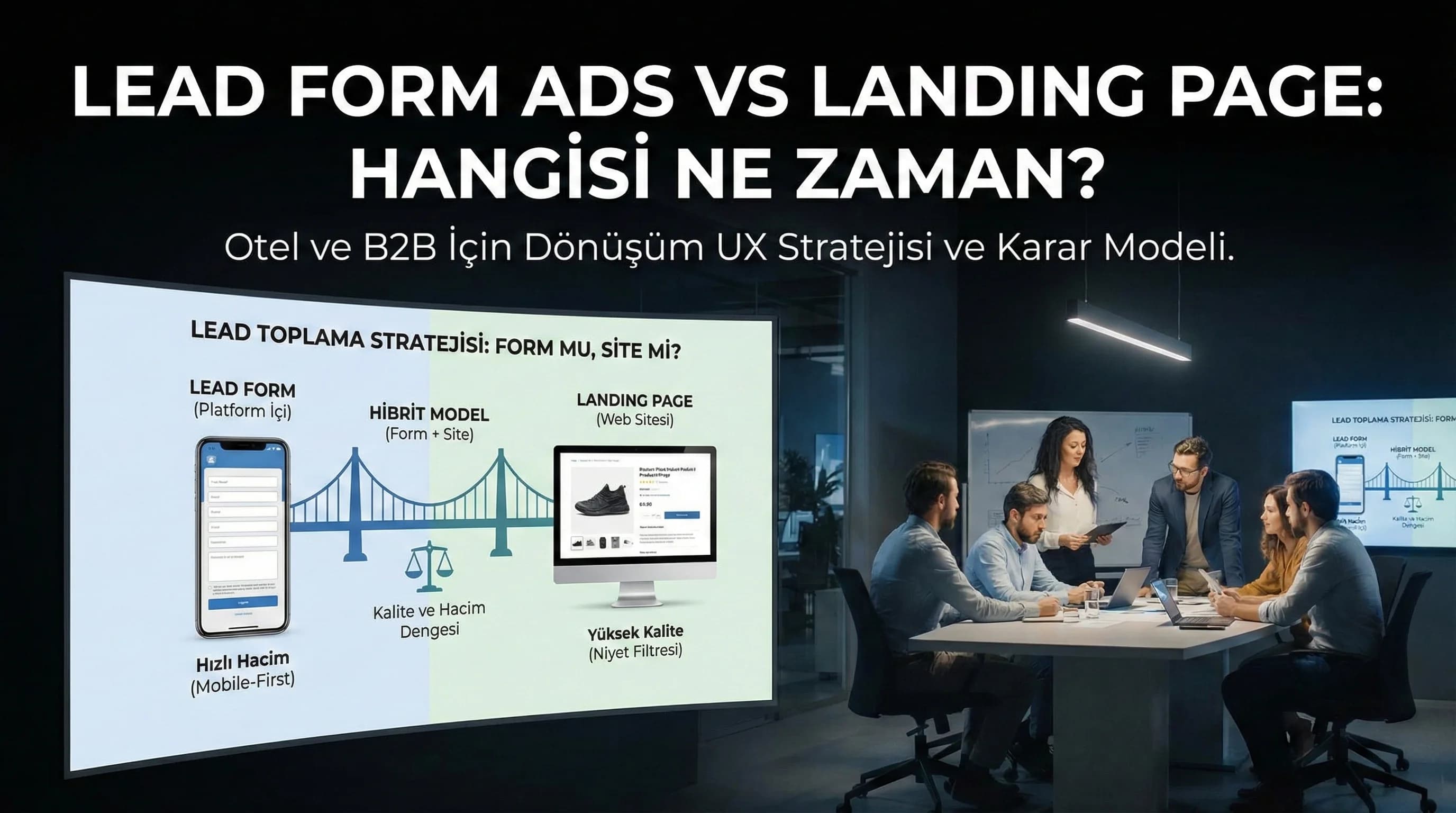 Lead Form Ads vs Landing Page: Hangisi Ne Zaman Kullanılmalı?