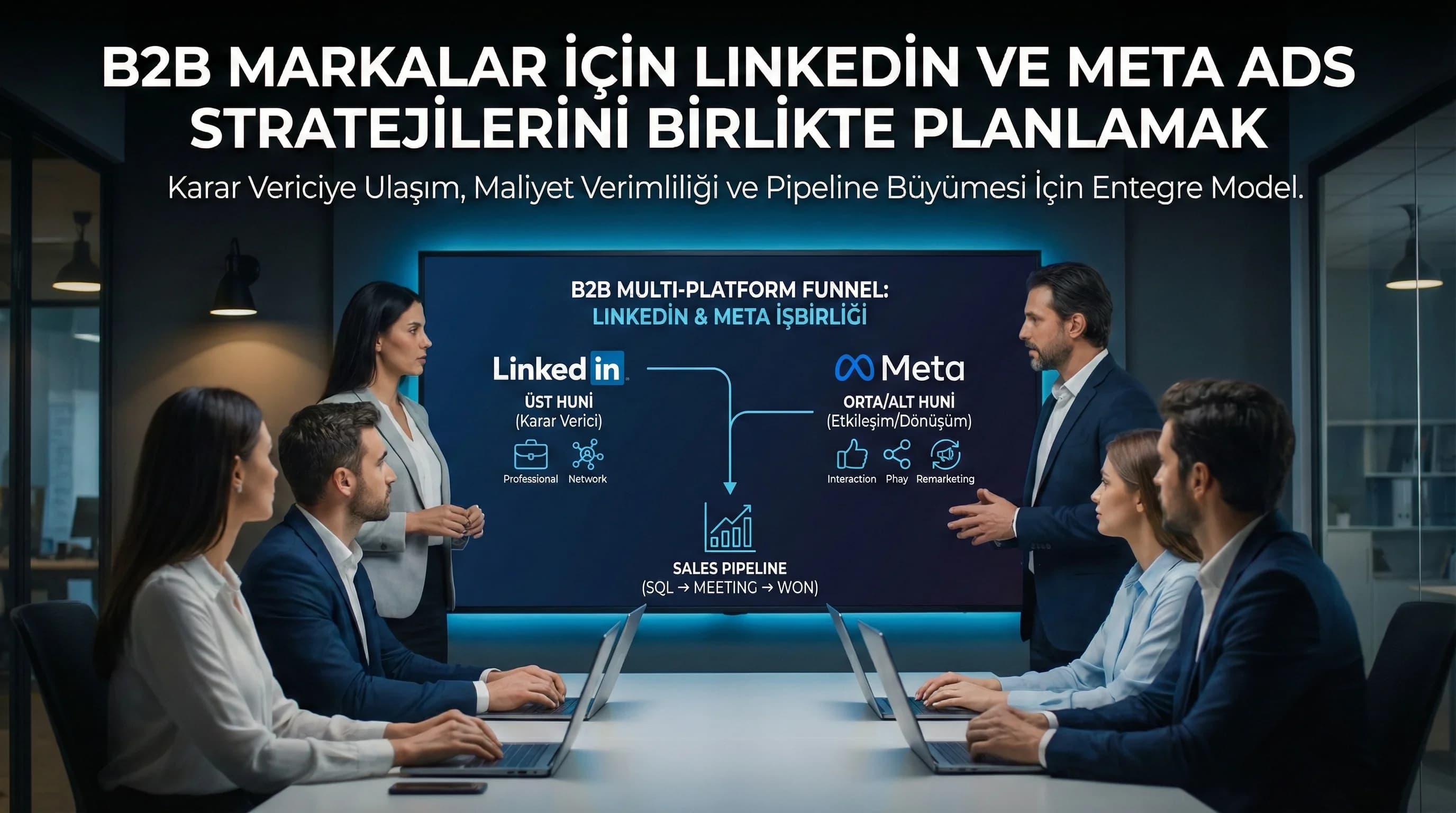 B2B Markalar İçin LinkedIn ve Meta Ads Stratejilerini Birlikte Planlamak