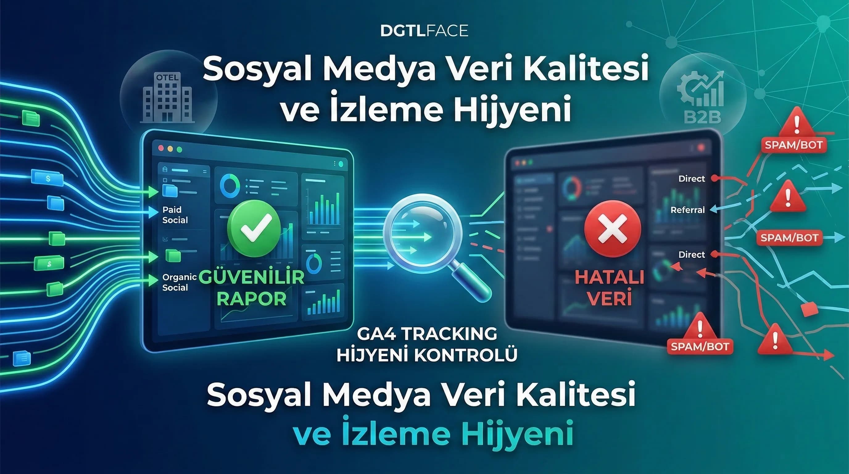 Ölçüm hatası mı performans mı, data-quality-first yaklaşımı, rapor doğrulama