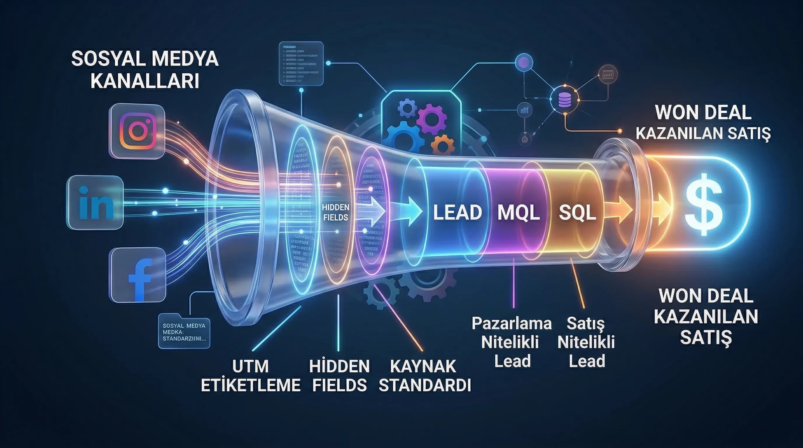 CRM entegrasyonu teslim paketi, mapping sözlüğü ve gelir dashboard çıktıları