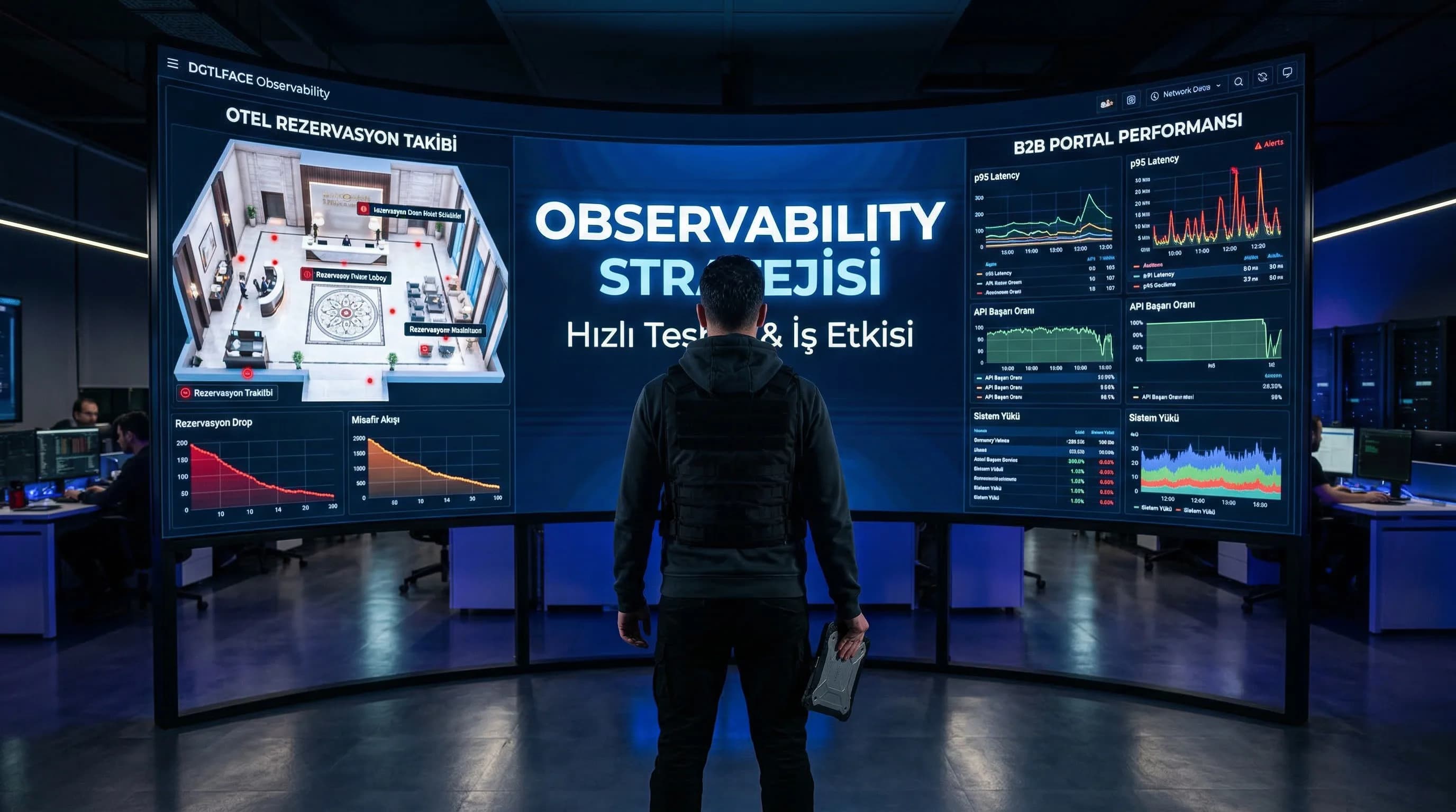 Observability ve Logging: Kurumsal Web Sitelerinde İzlenebilirlik Stratejisi