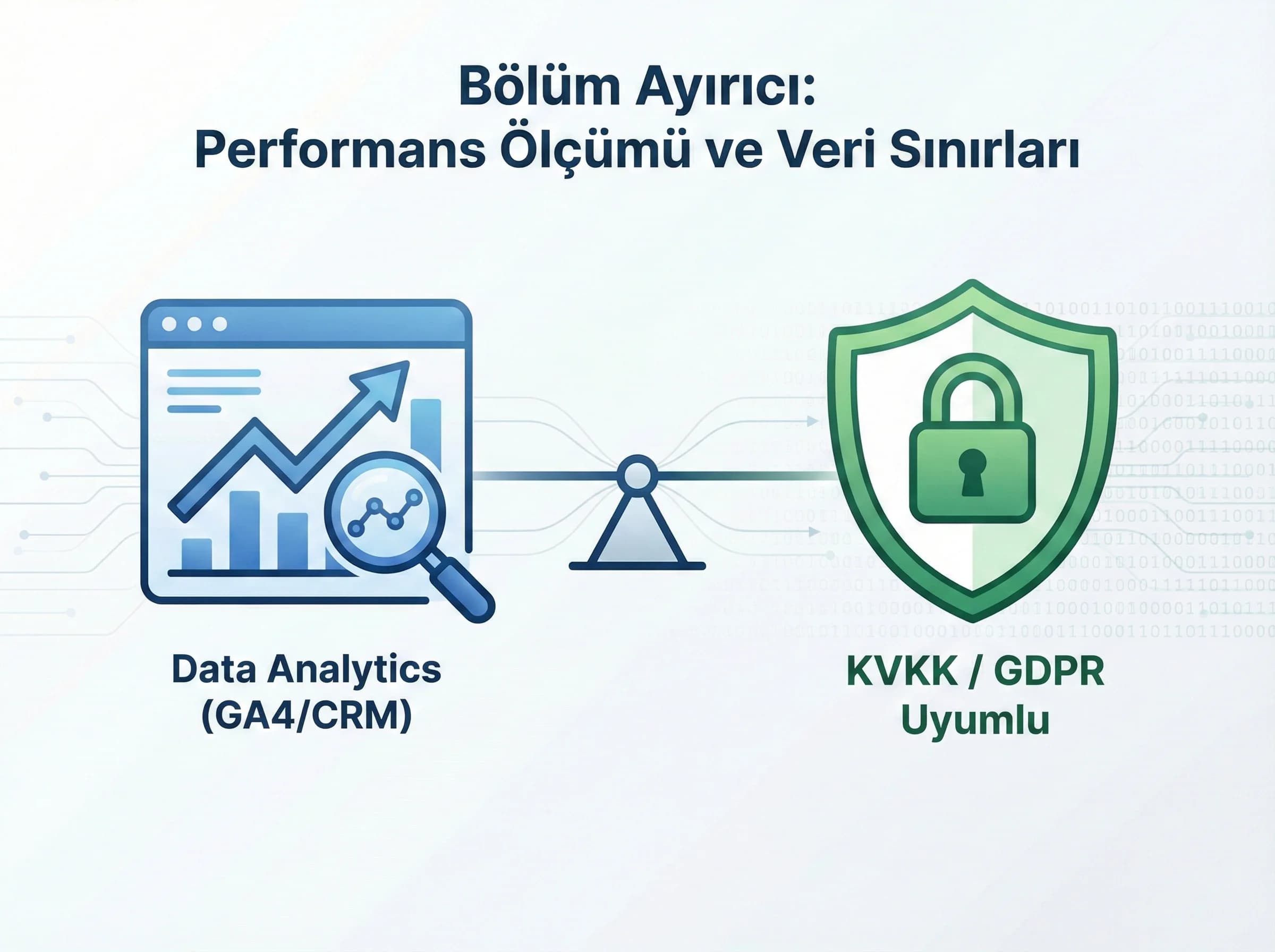 Ölçüm ve KVKK sınırları bölümü görseli, veri güvenliği bağlamı