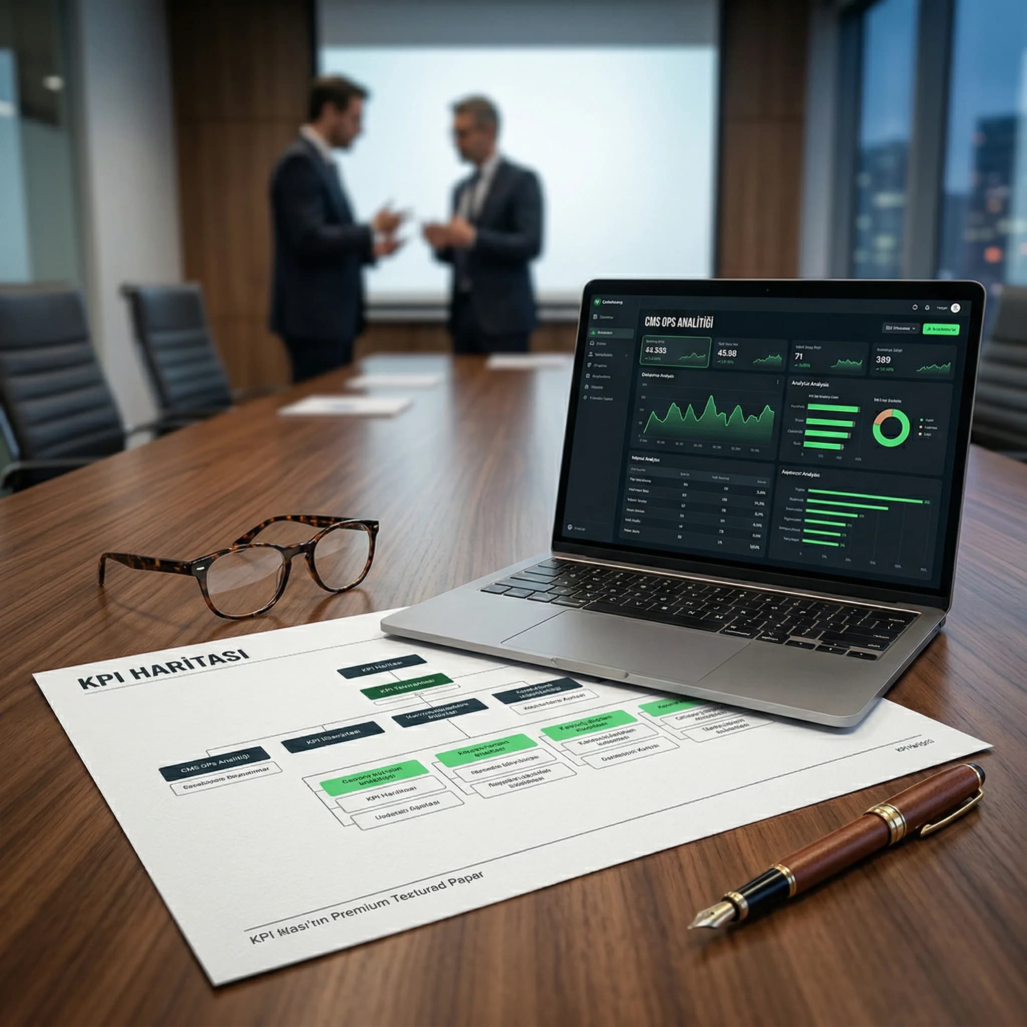 KPI haritası ve dashboard deliverables kartı, güven unsuru bağlamı