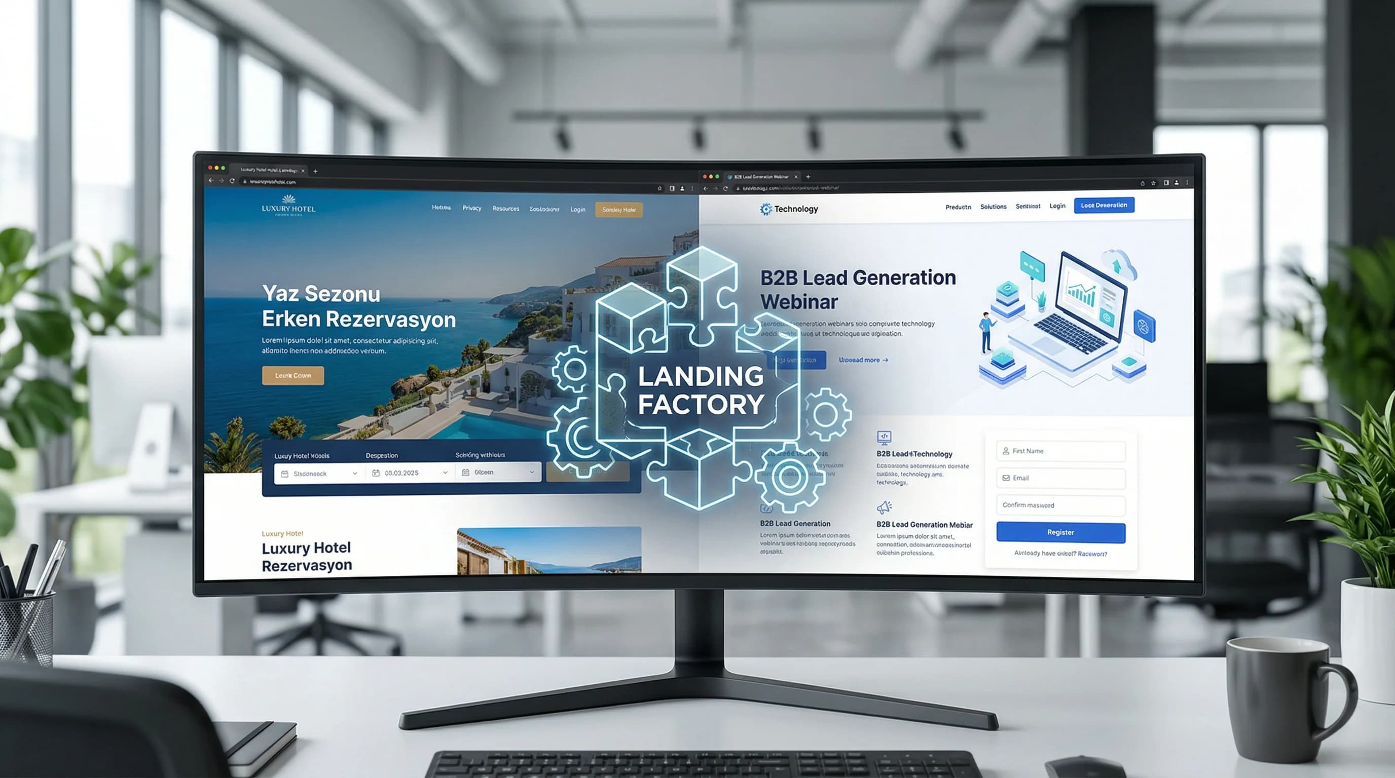 Landing Factory: CMS ile Pazarlama Ekipleri İçin Kampanya Sayfası Üretmek