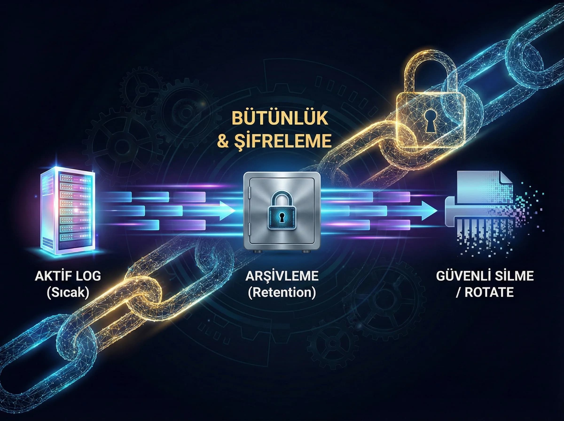Log saklama ve bütünlük bölümü ayırıcı, KVKK teknik tedbir