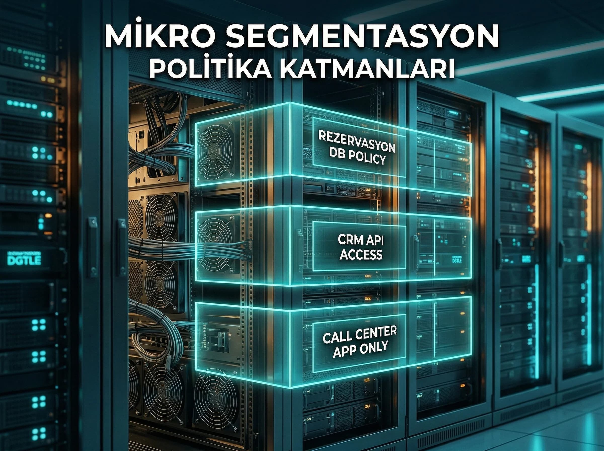 Mikro segmentasyon ve politika katmanları, Zero Trust geçiş planı için bölüm ayırıcı