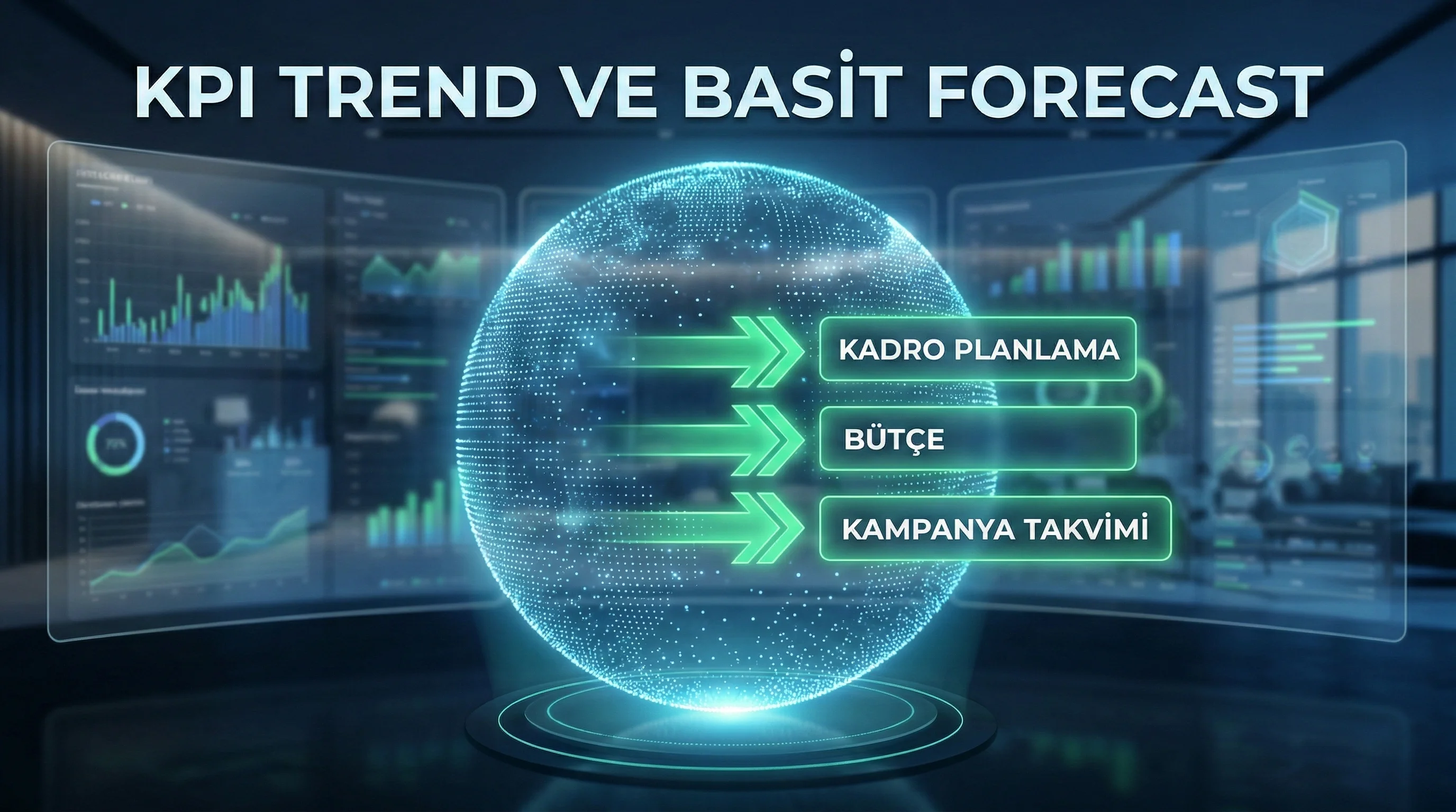 KPI Trend Analizi ve Basit Öngörücü Modeller: Sadece Dünü Değil Yarını ...